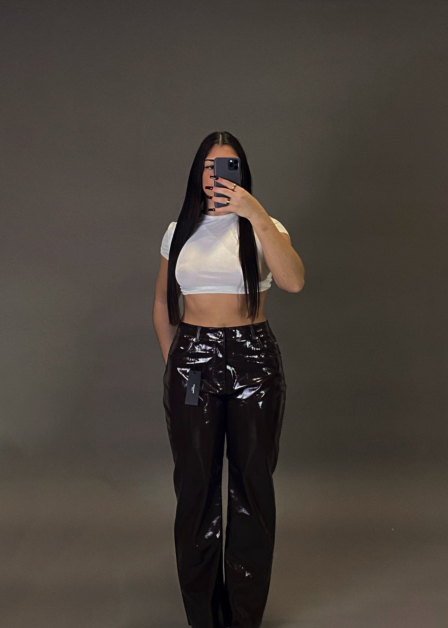 VERO MODA VINYL JEANS