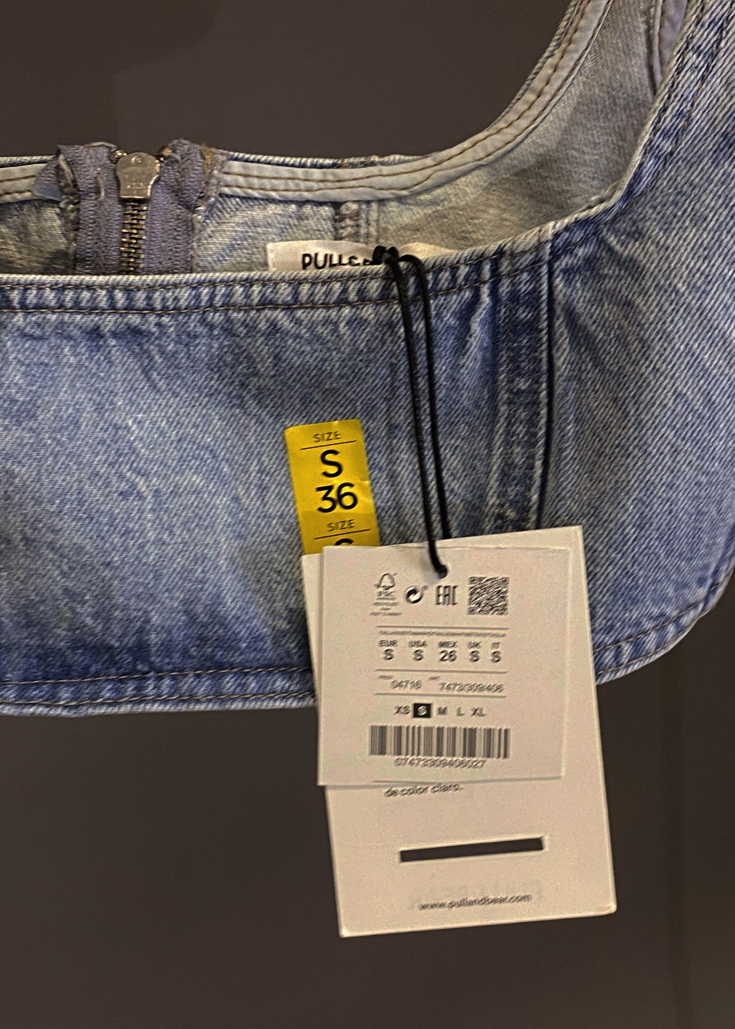 PULL&BEAR DENIM TOP