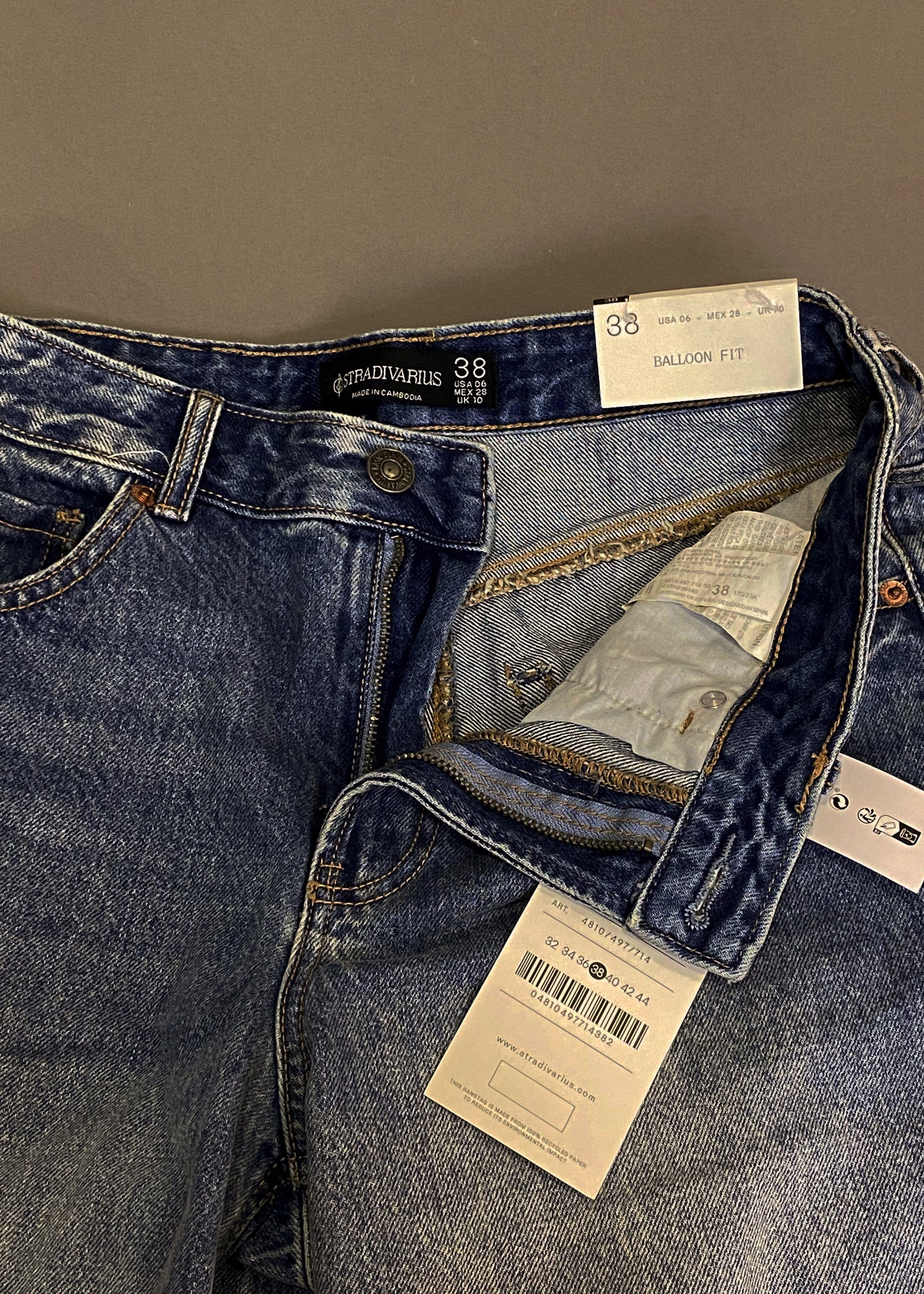 STRADIVARIUS BALLON JEANS