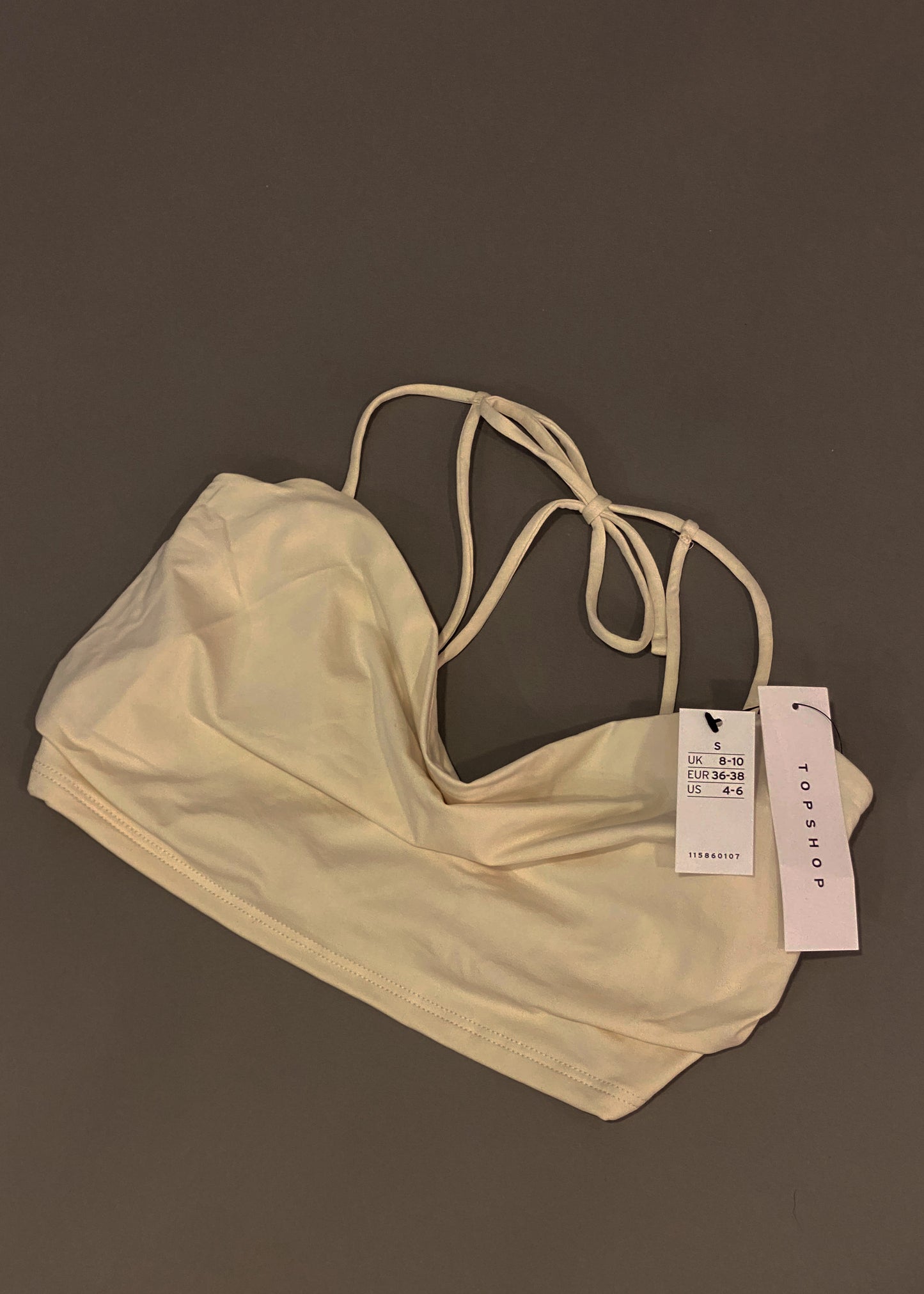 TOPSHOP HALTER TOP