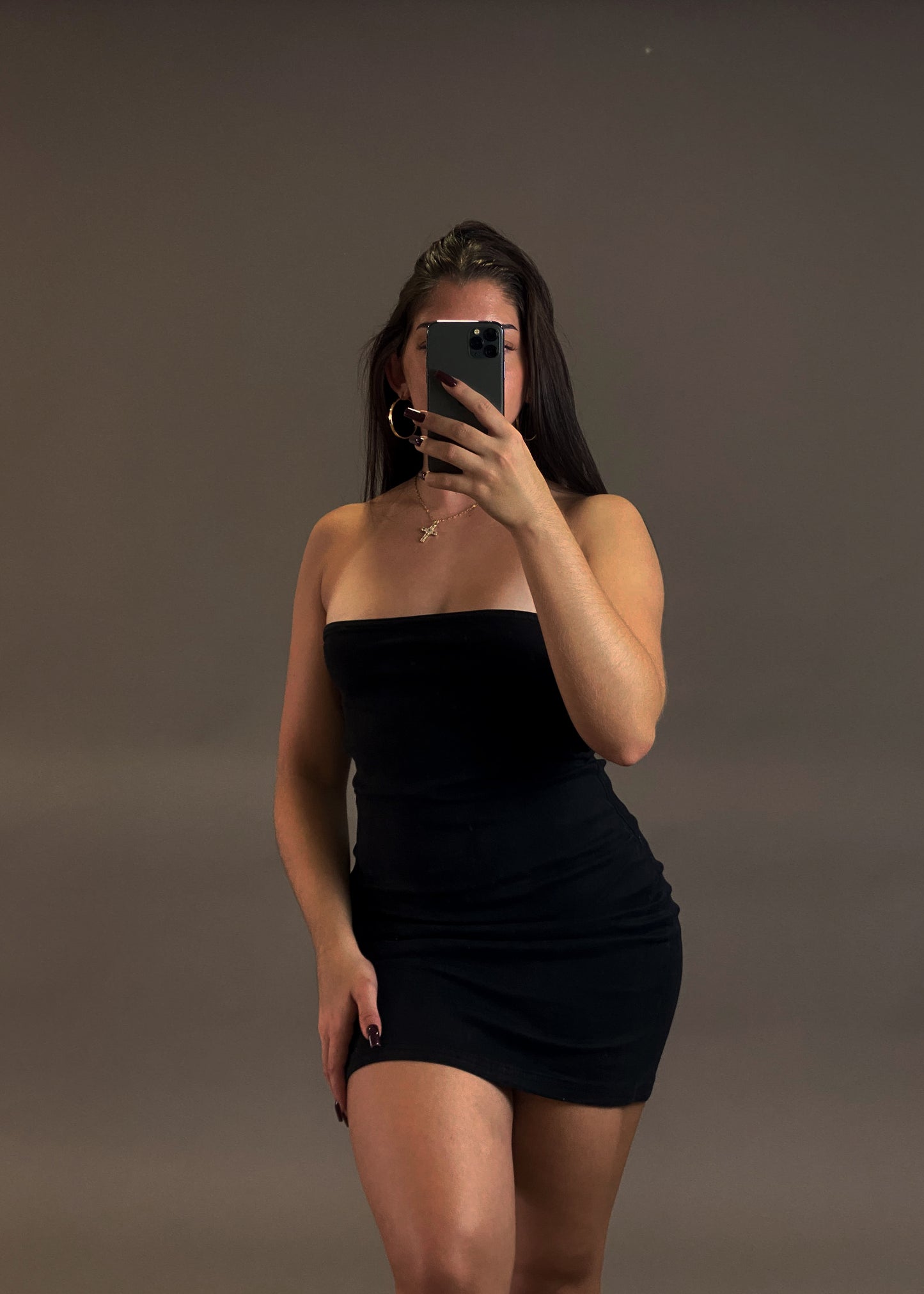 ZARA DENIM DRESS