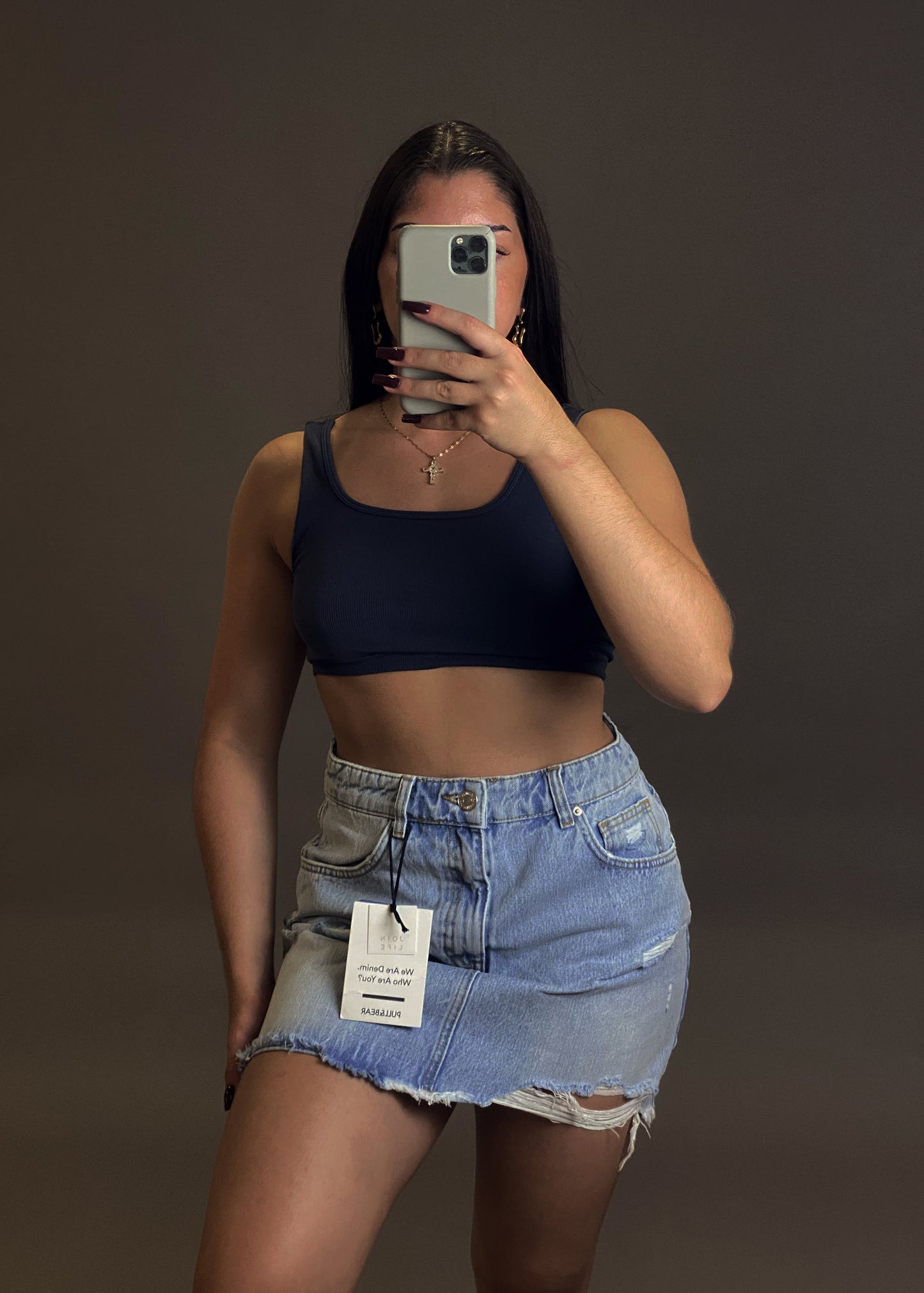 PULL&BEAR DENIM SKIRT