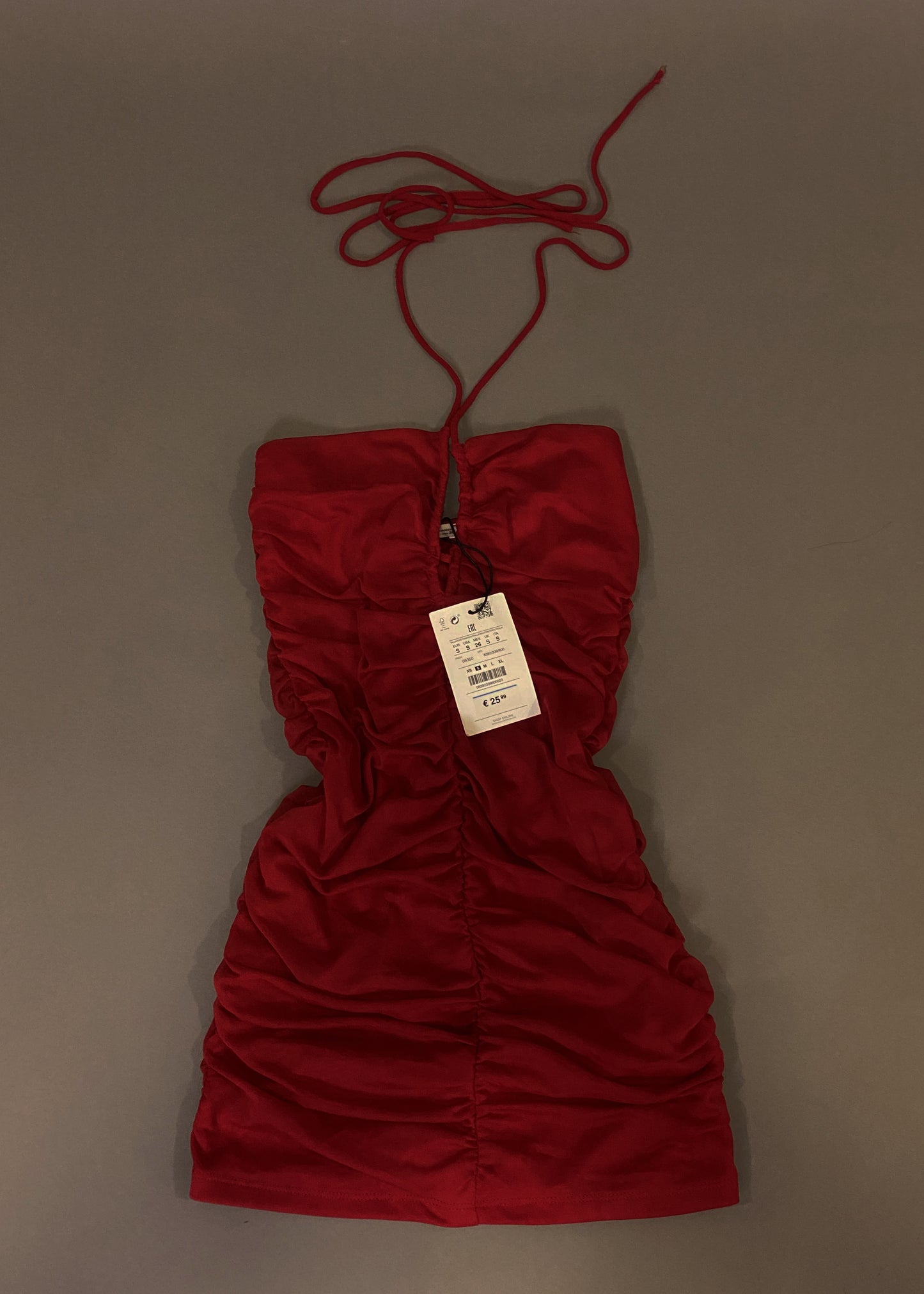 PULL&BEAR RED DRESS