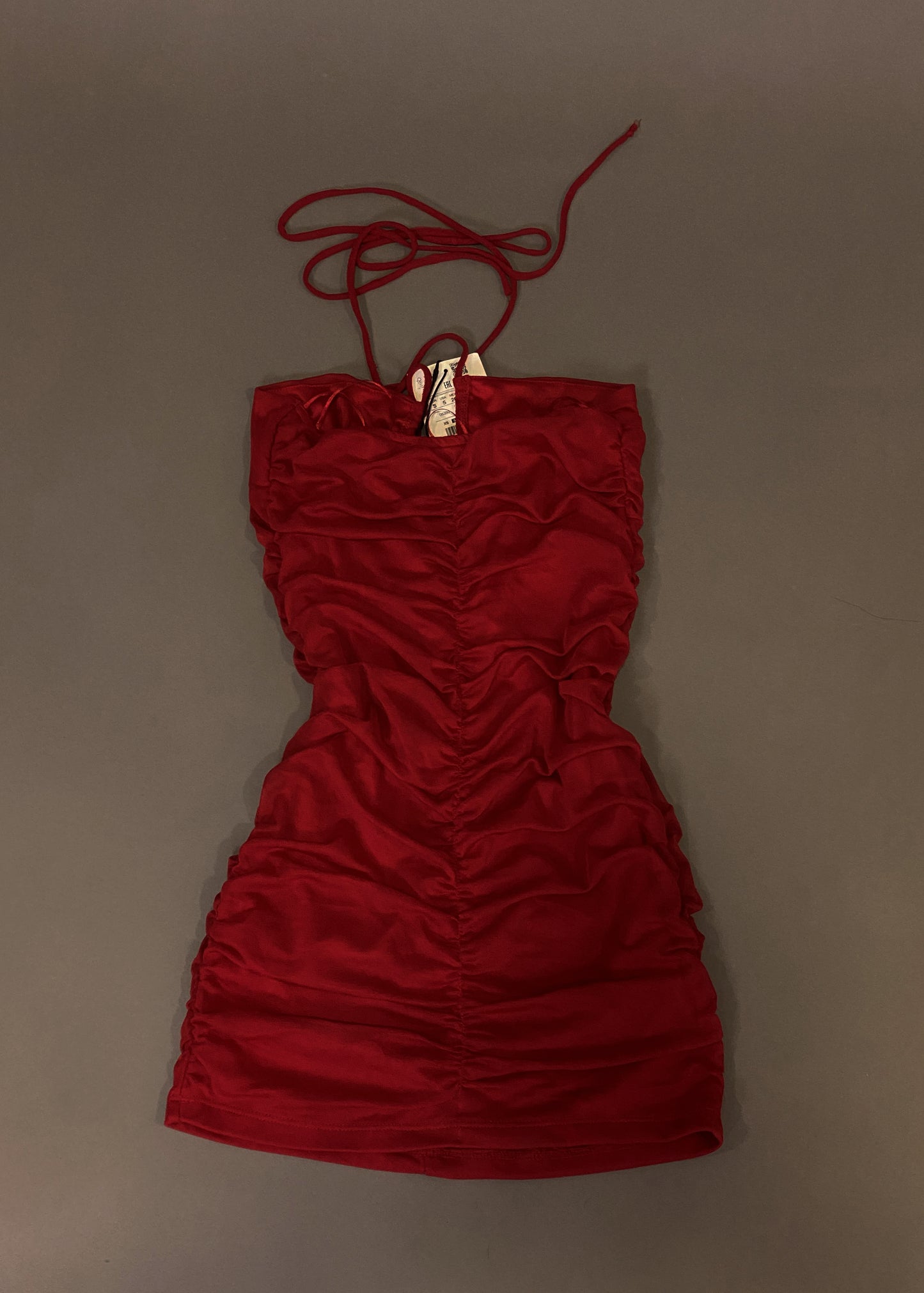 PULL&BEAR RED DRESS