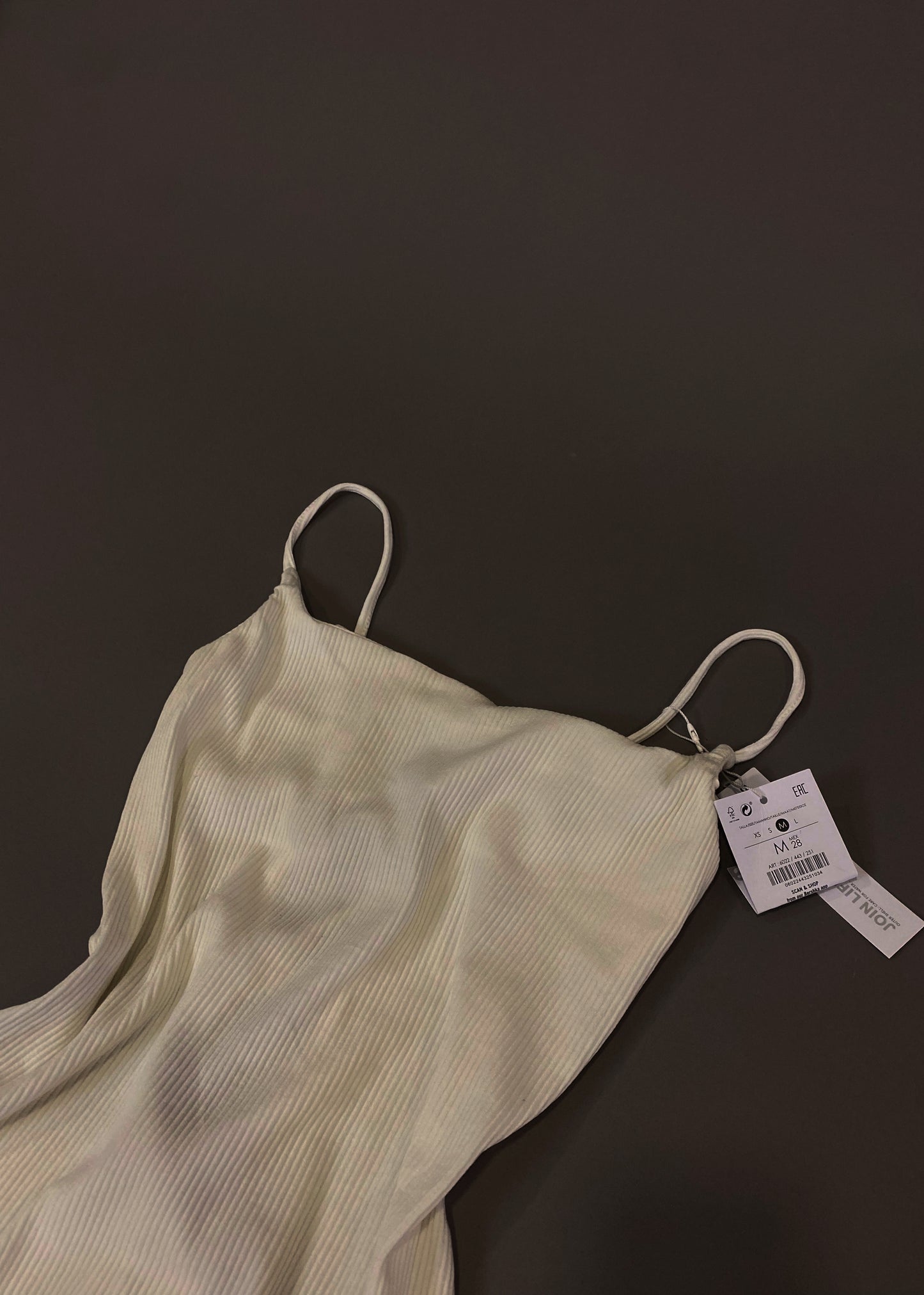 BERSHKA WHITE DRESS
