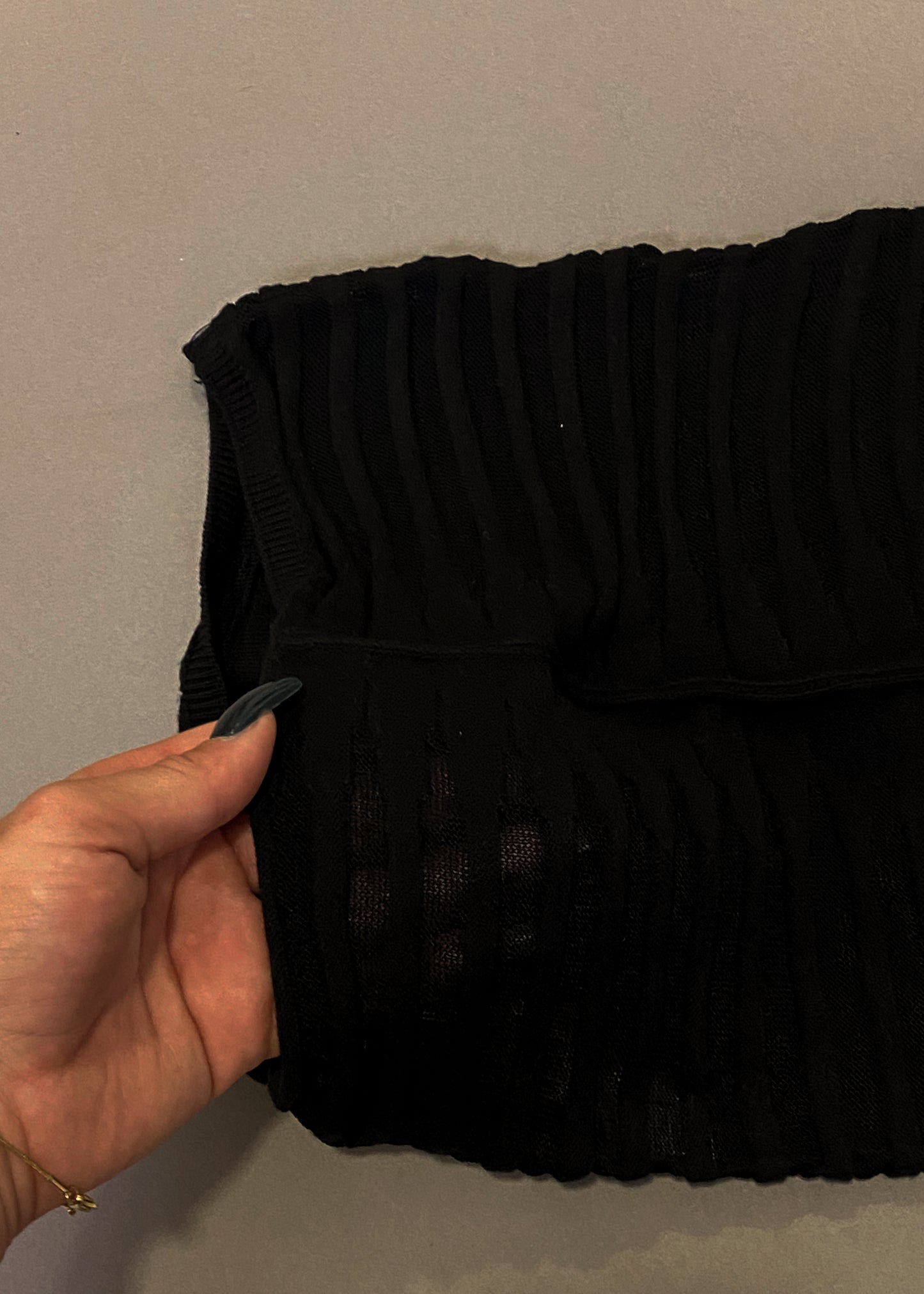 BERSHKA BEACH BLACK DRESS