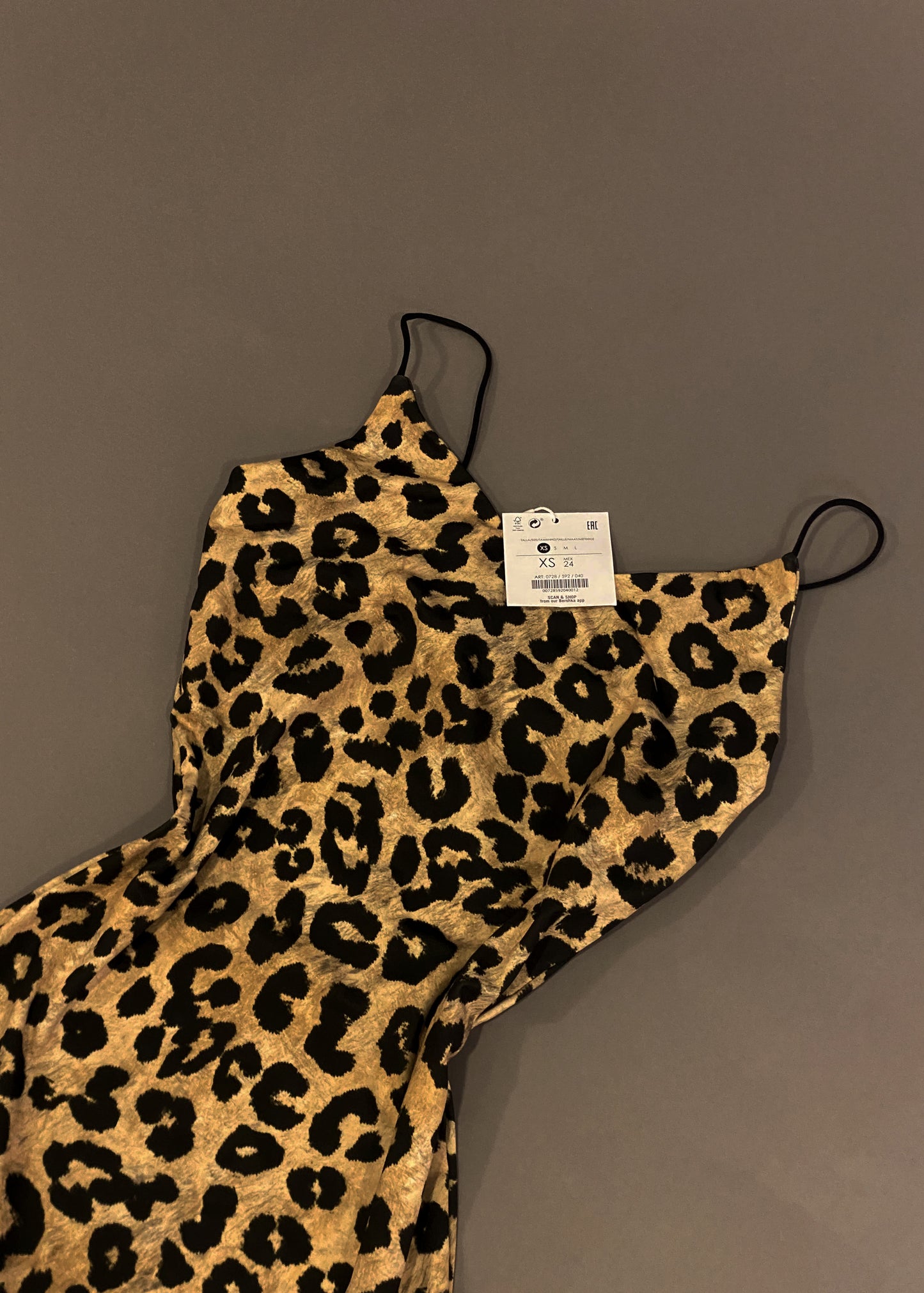 BERHSKA LEOPARD DRESS