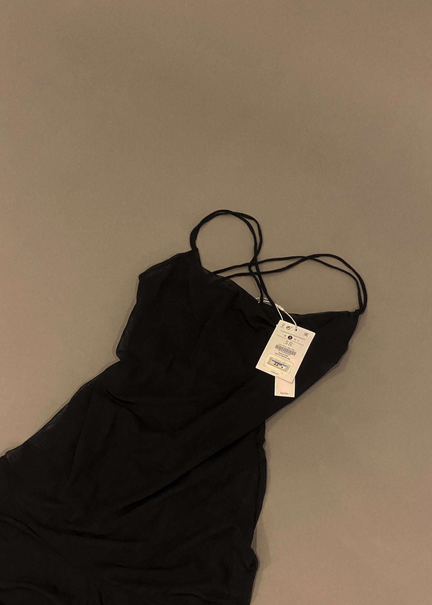 BERHSKA ASYMMETRICAL DRESS