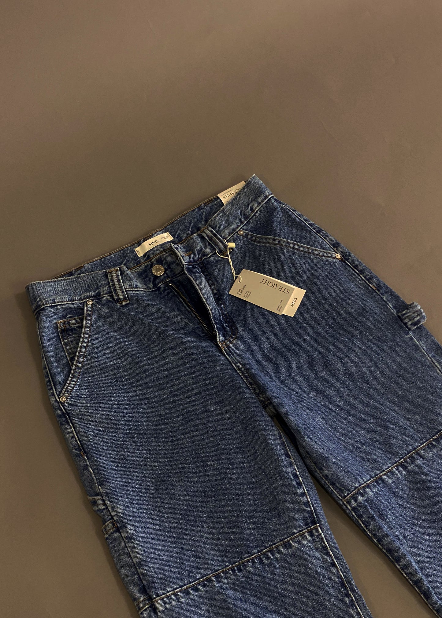 MANGO CARGO BAGGY JEANS