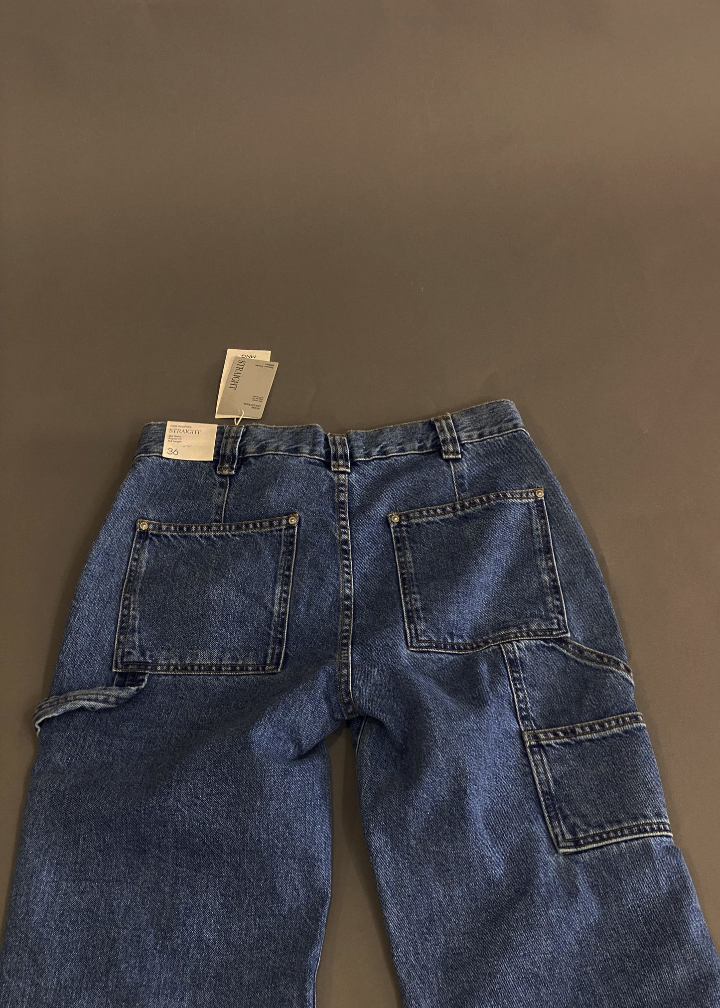 MANGO CARGO BAGGY JEANS