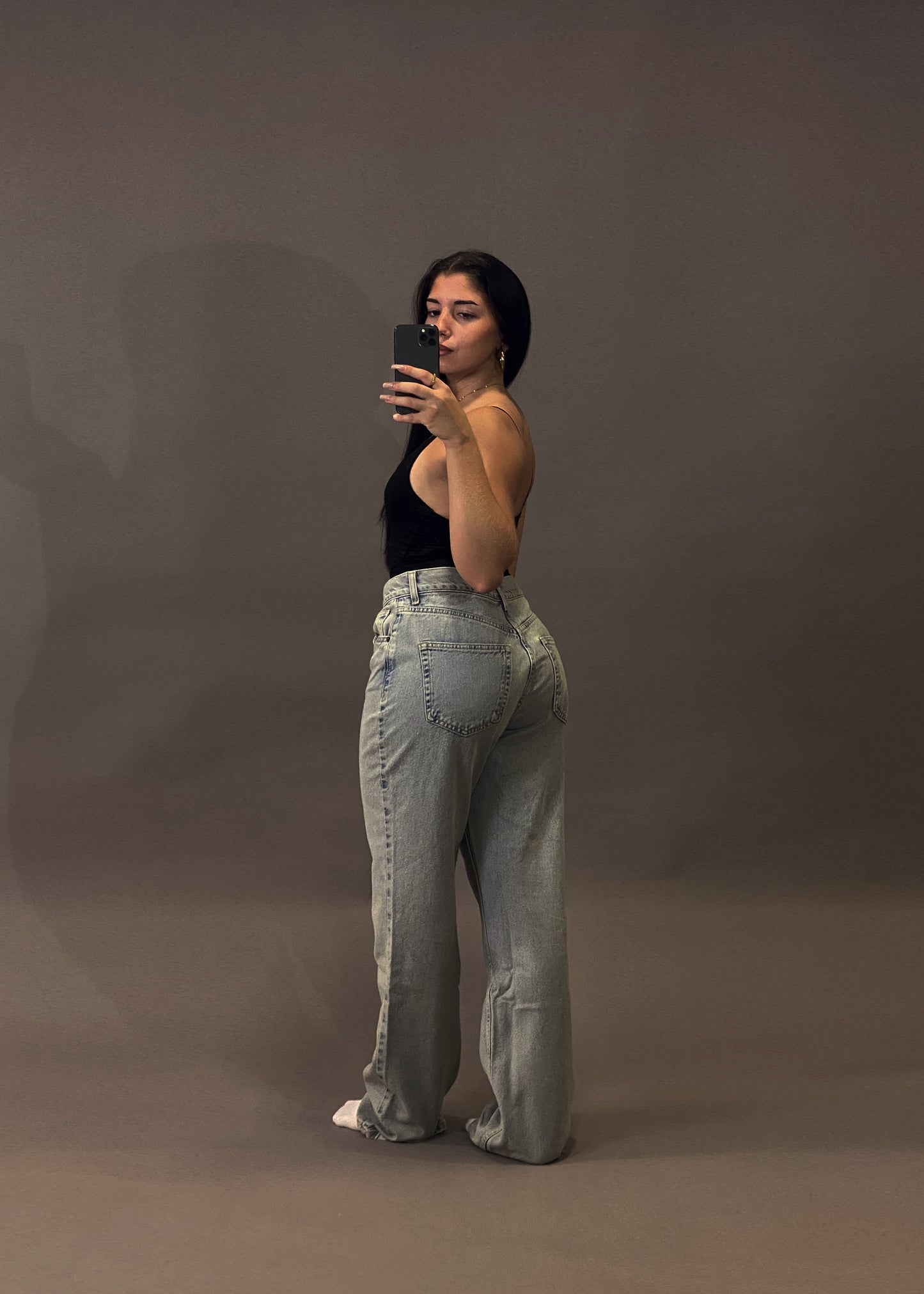 TOPSHOP STRAIGHT JEANS