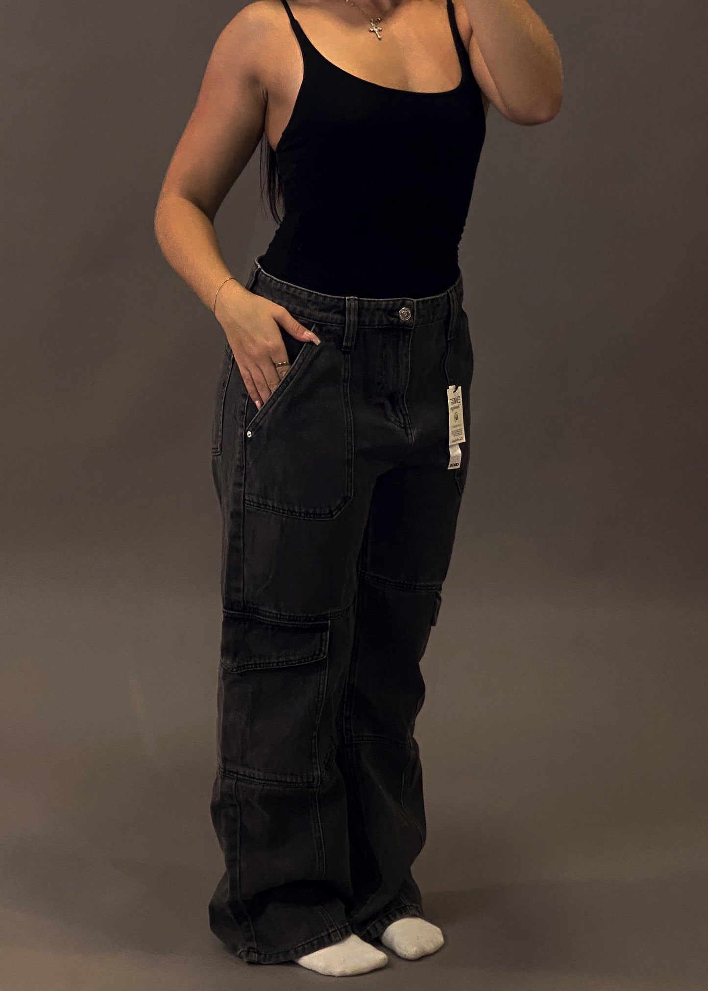 MISS SELFRIDGE CARGO JEANS