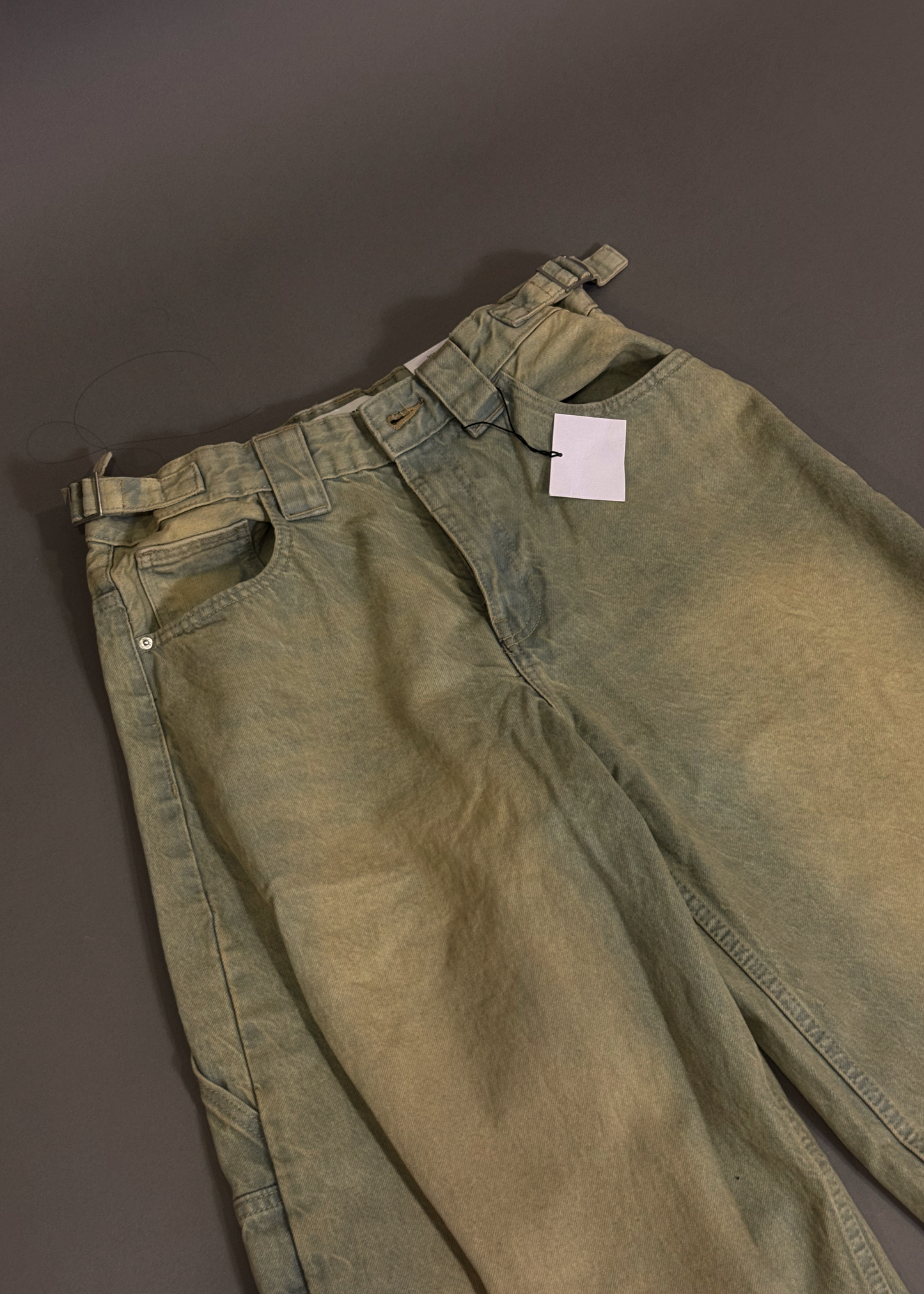 BERSHKA WIDE BALLON JEANS