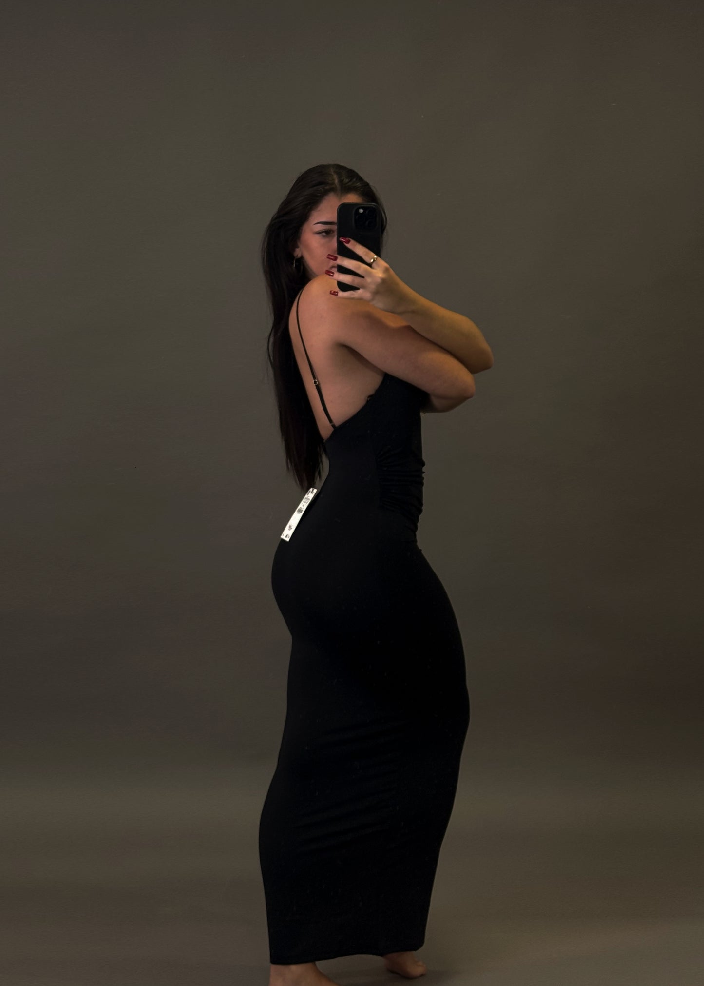 ZARA BACKLESS LONG DRESS
