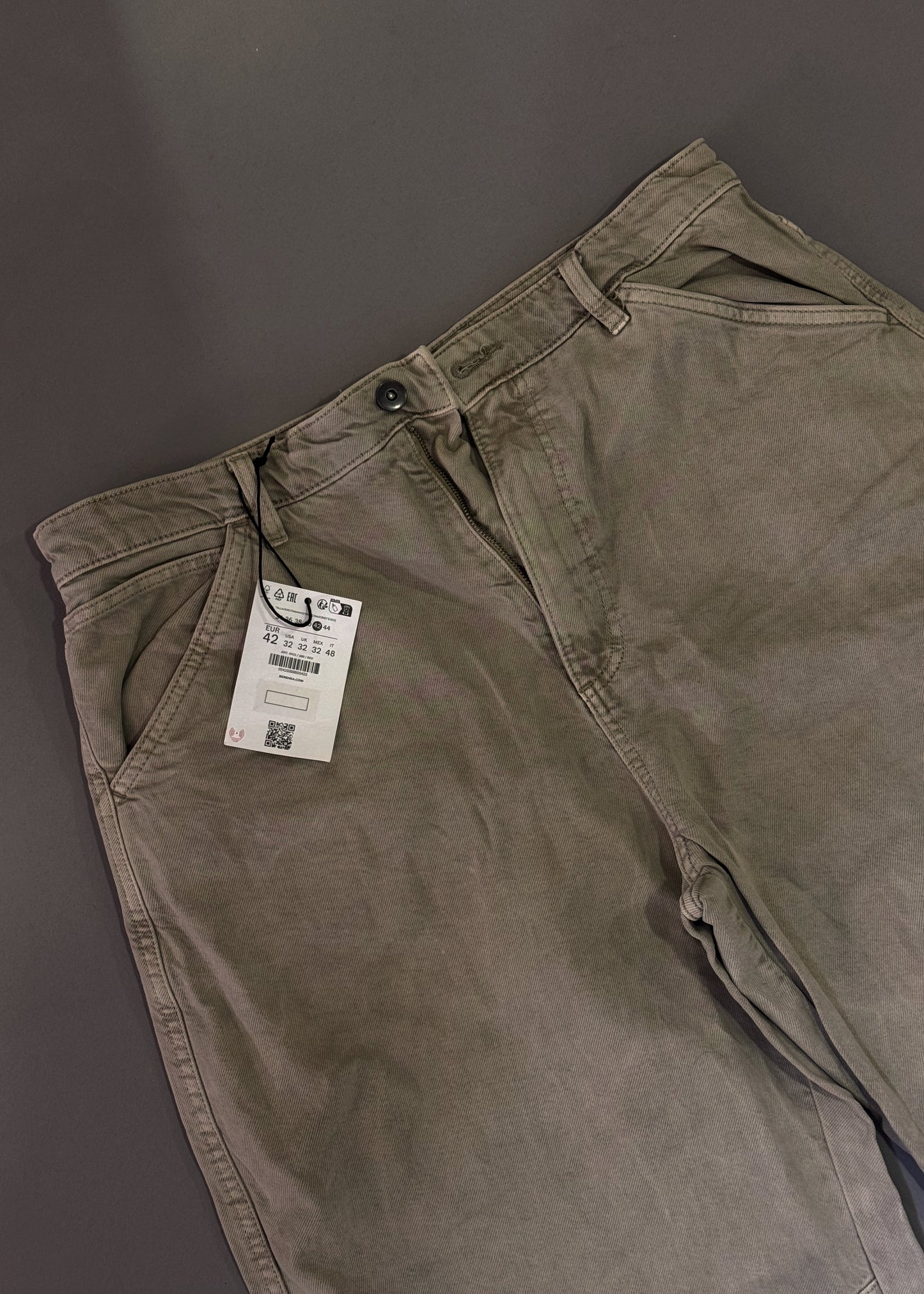 BERSHKA BARREL TROUSERS