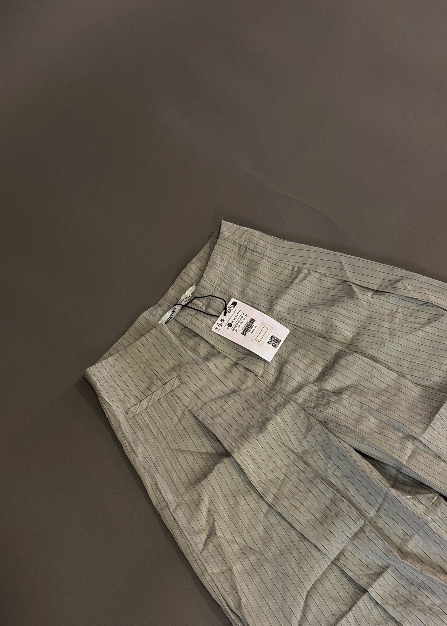 BERSHKA TAILORED TROUSERS