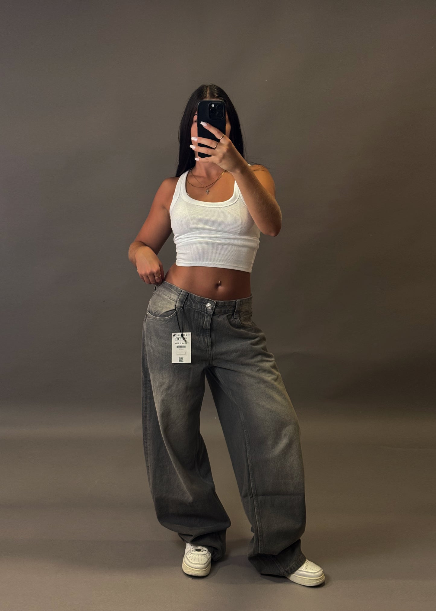 BERSHKA BAGGY BALLON JEANS