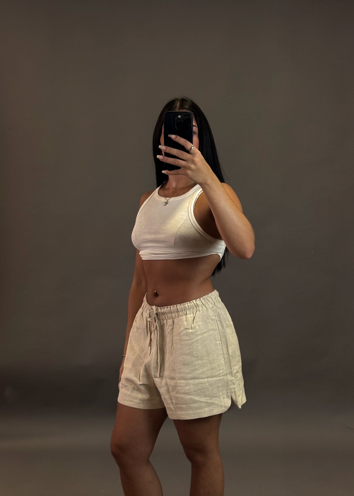 STRADIVARIUS LINEN SHORTS