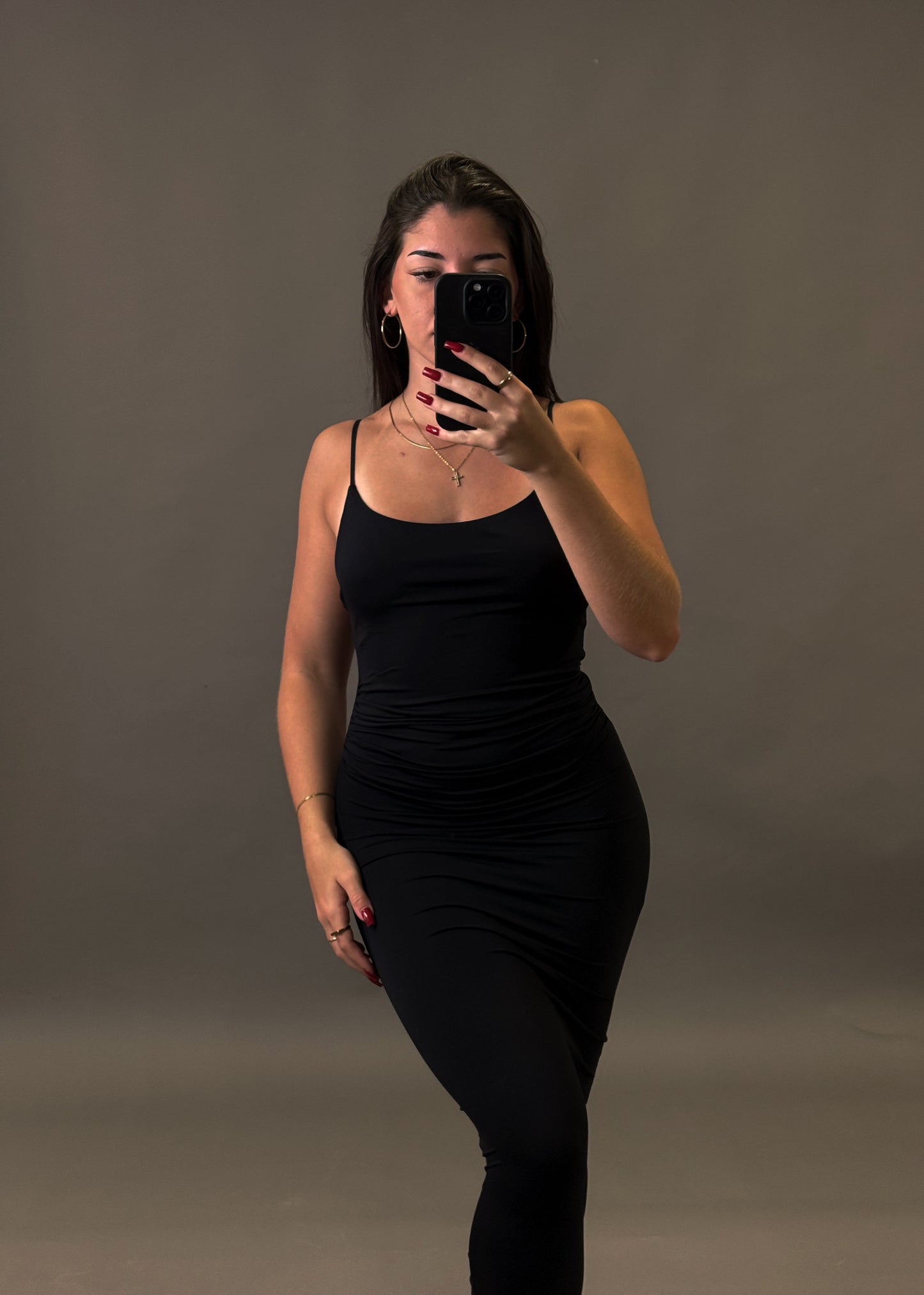 ZARA BACKLESS LONG DRESS