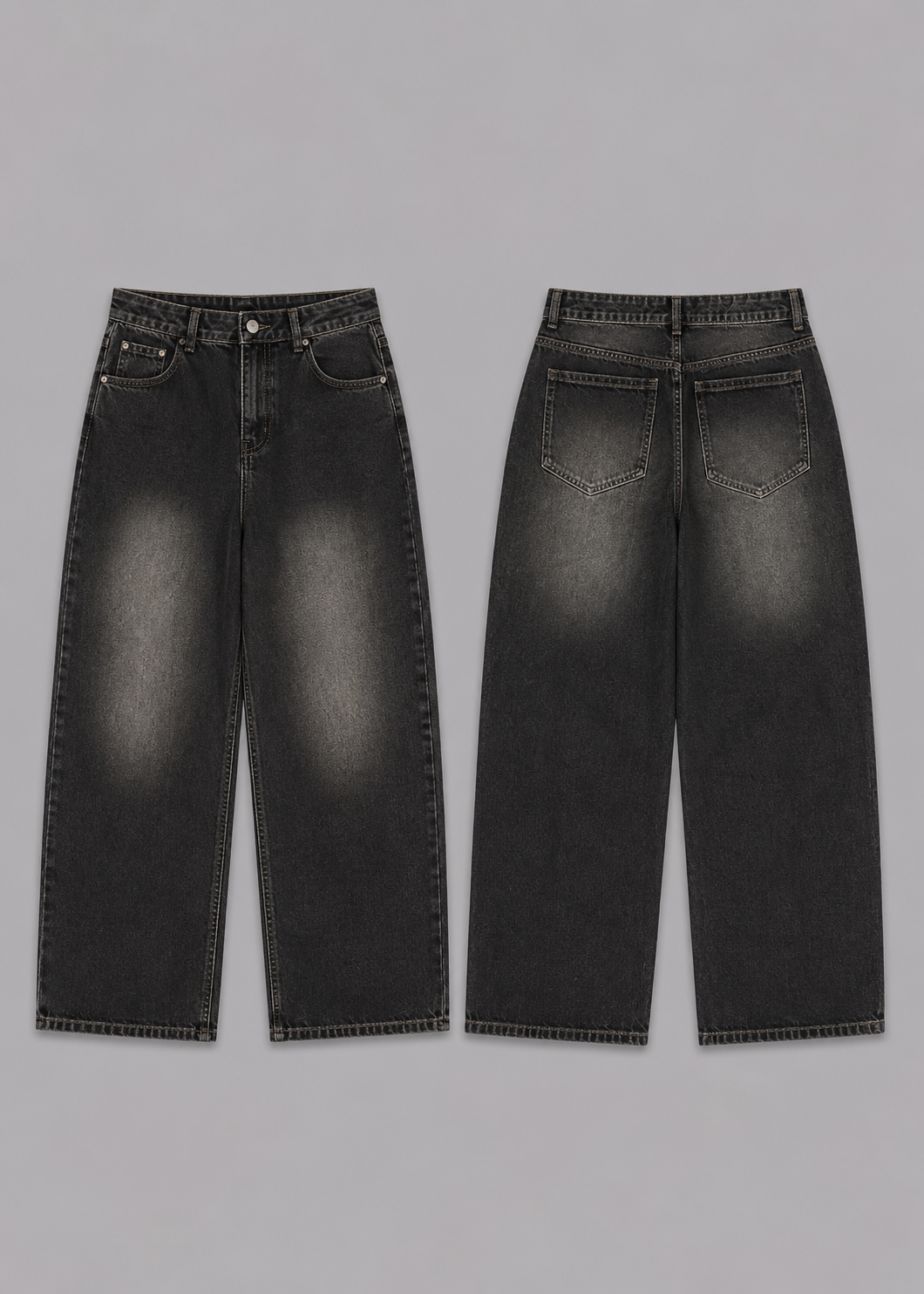 BERSHKA BAGGY BALLOON JEANS