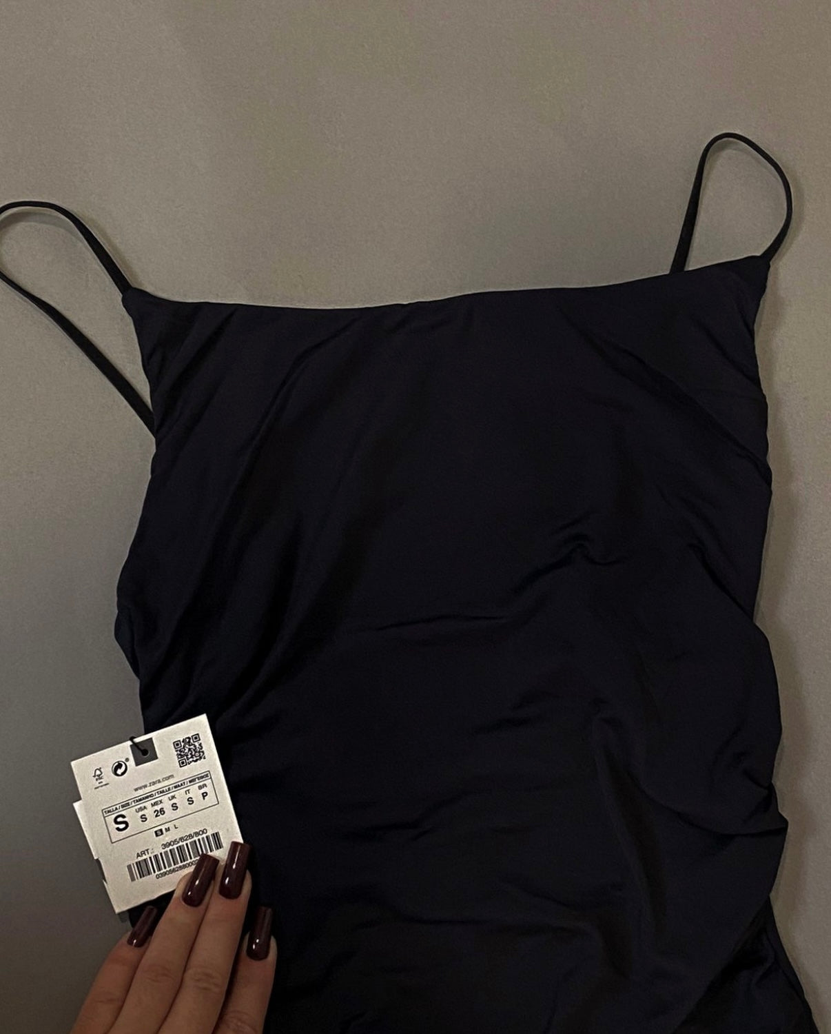 ZARA BACKLESS LONG DRESS