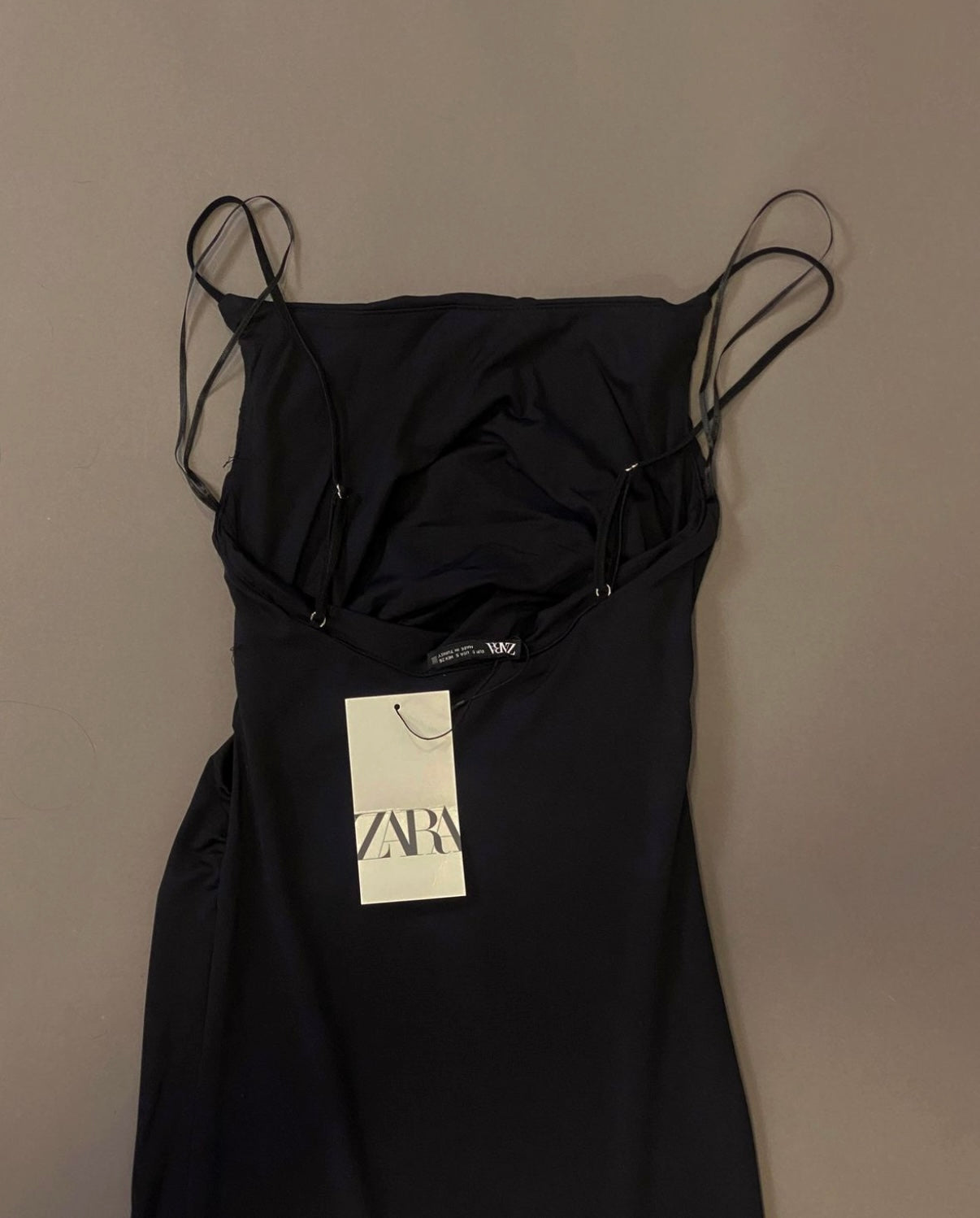 ZARA BACKLESS LONG DRESS