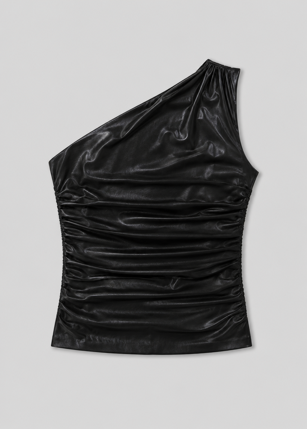 ZARA LEATHER TOP