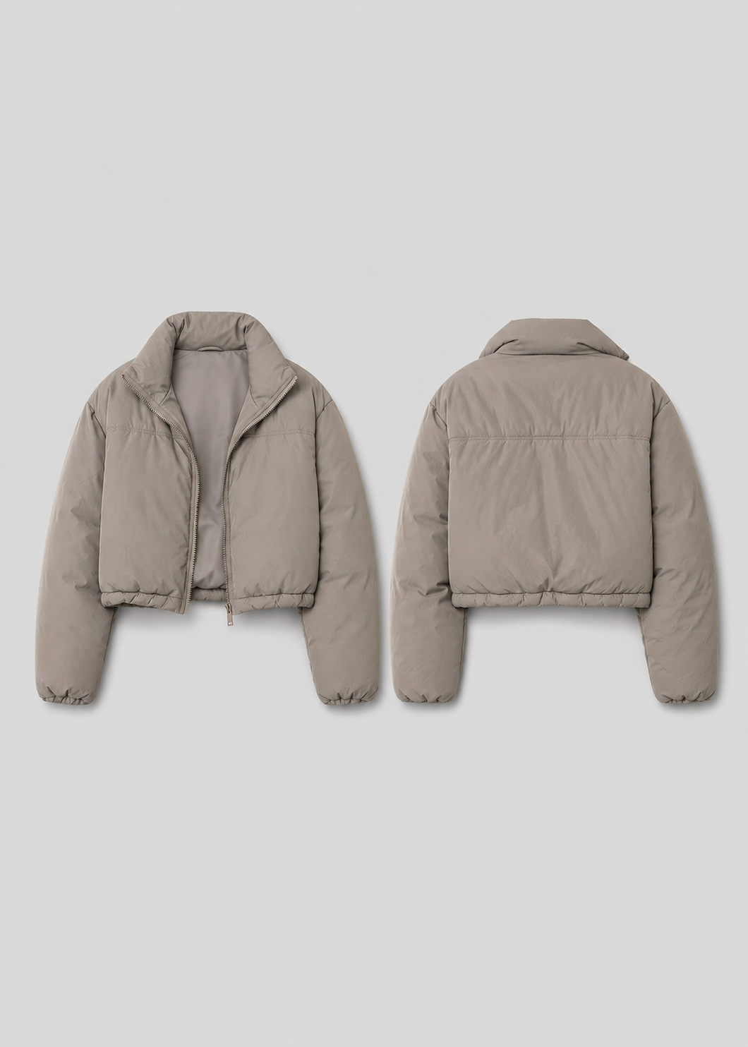 ASOS CROPPED PUFFER JACKET