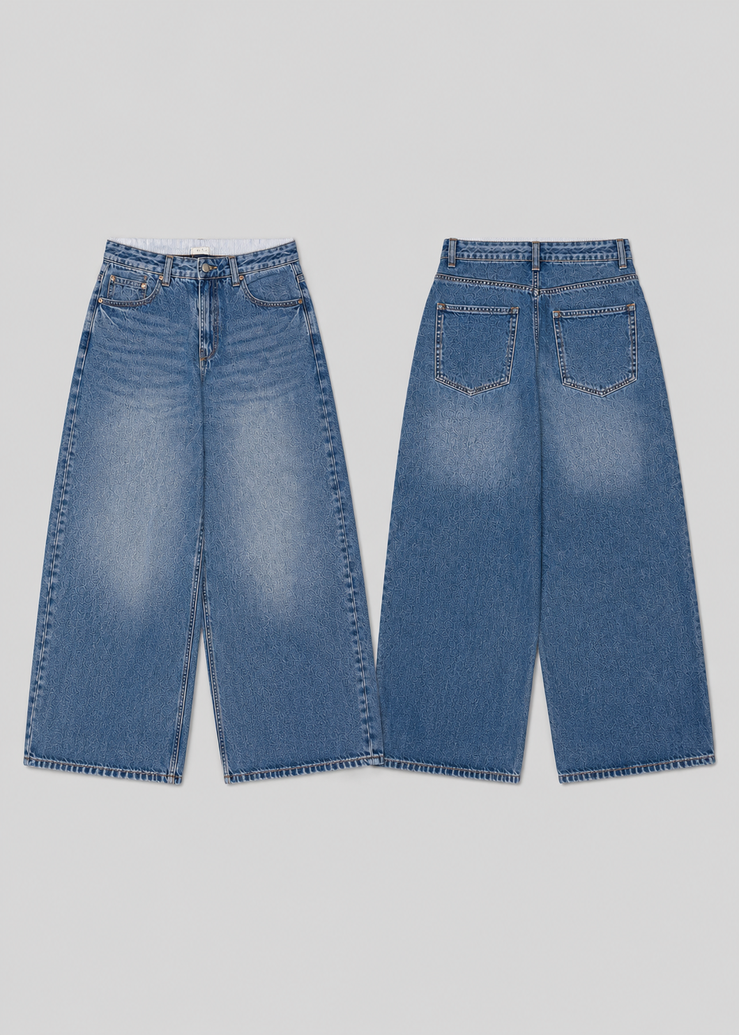 STRADIVARIUS SKATER FIT JEANS
