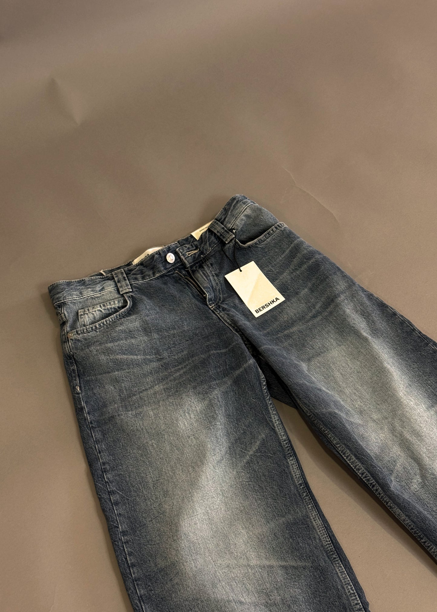 BERSHKA BAGGY BALLON JEANS
