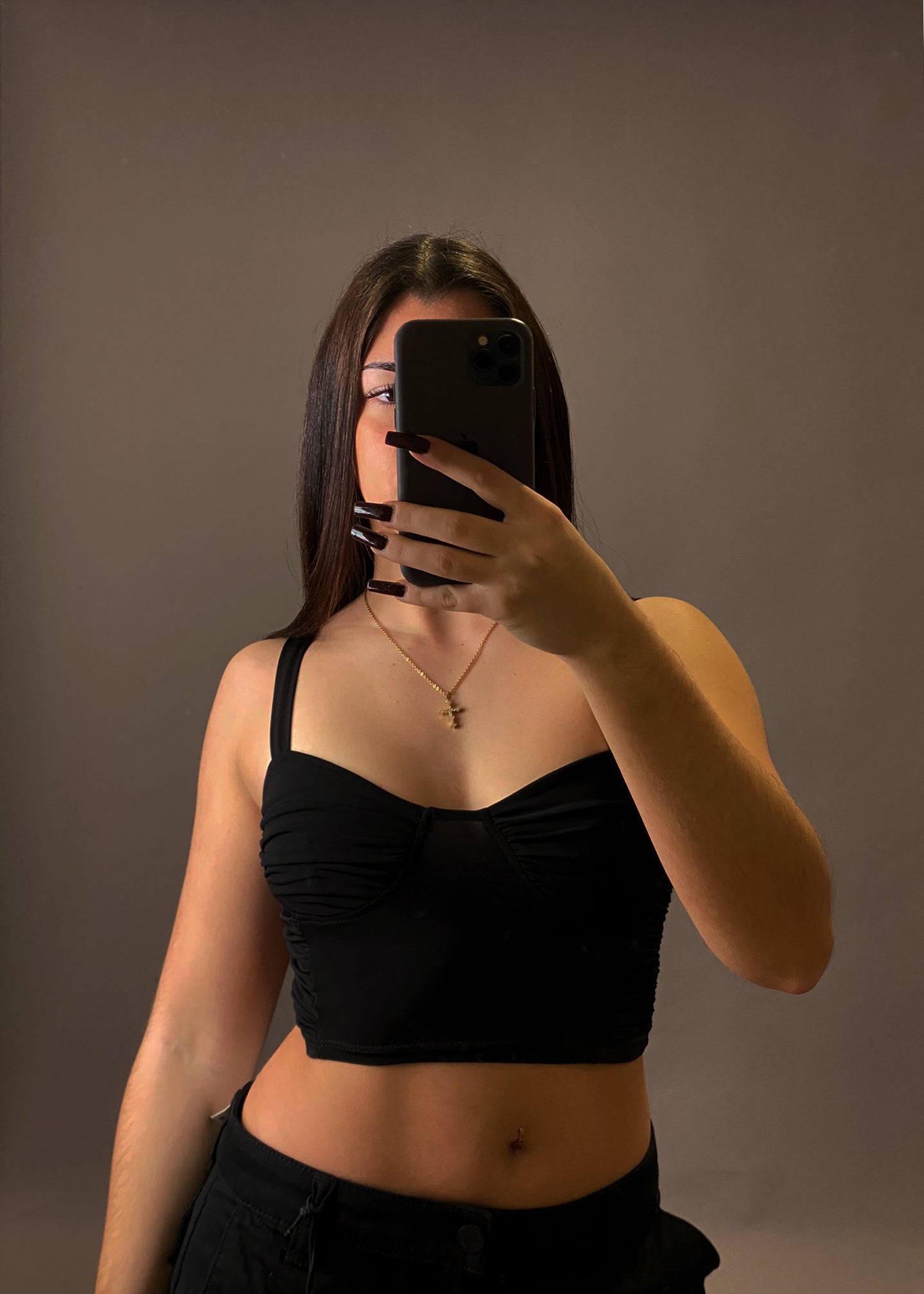 PULL&BEAR BLACK TOP