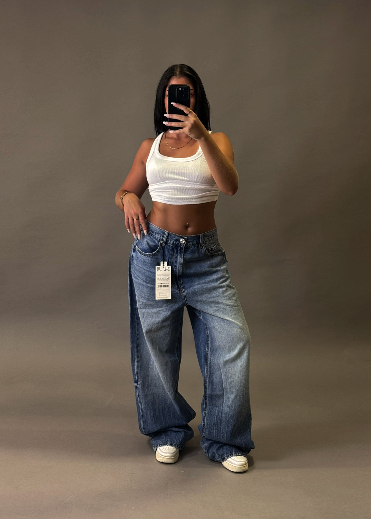 STRADIVARIUS BAGGY WIDE JEANS