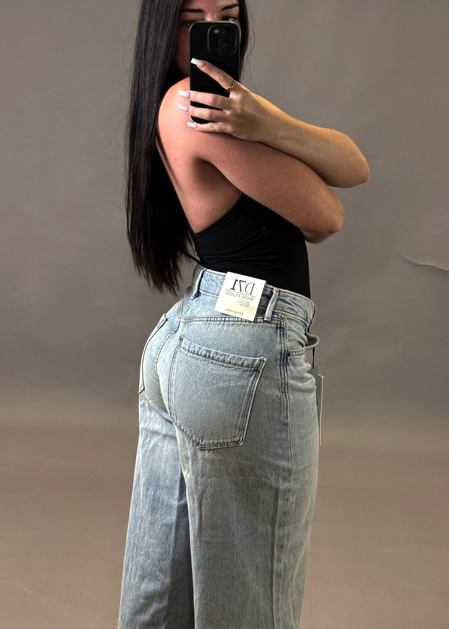 STRADIVARIUS D71 WIDE FLARE JEANS