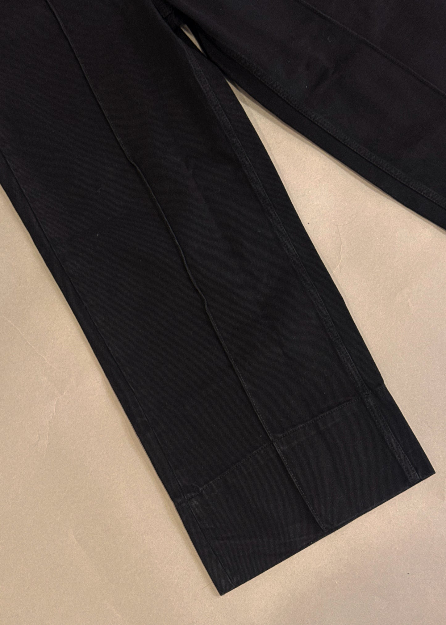 ZARA BLACK BAGGY JEANS
