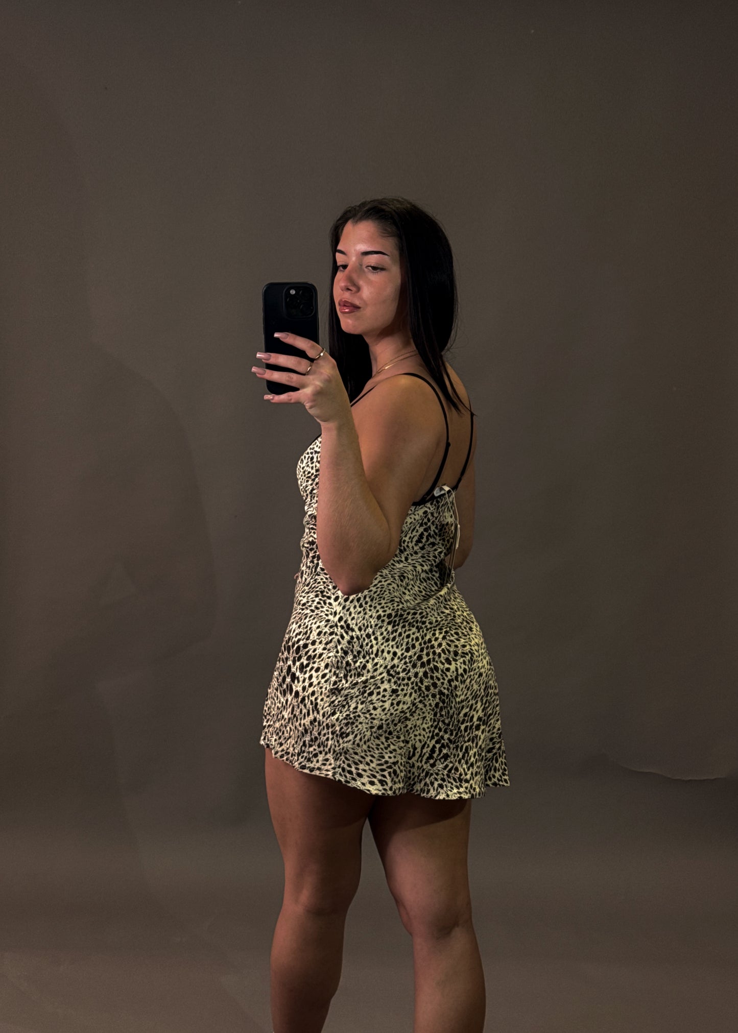 PULL&BEAR LEOPARD PRINT DRESS