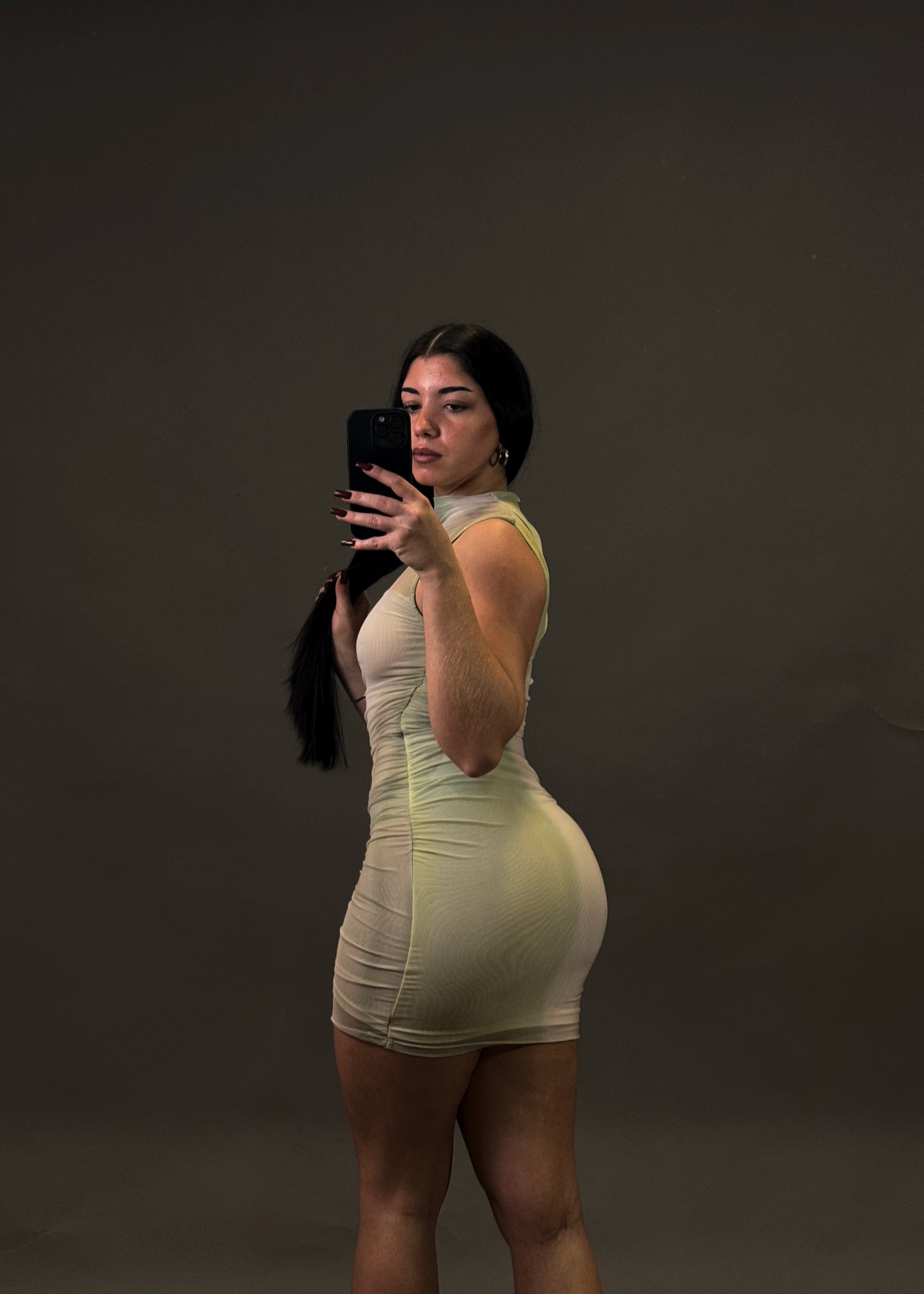 BERSHKA OMBRE MINI DRESS