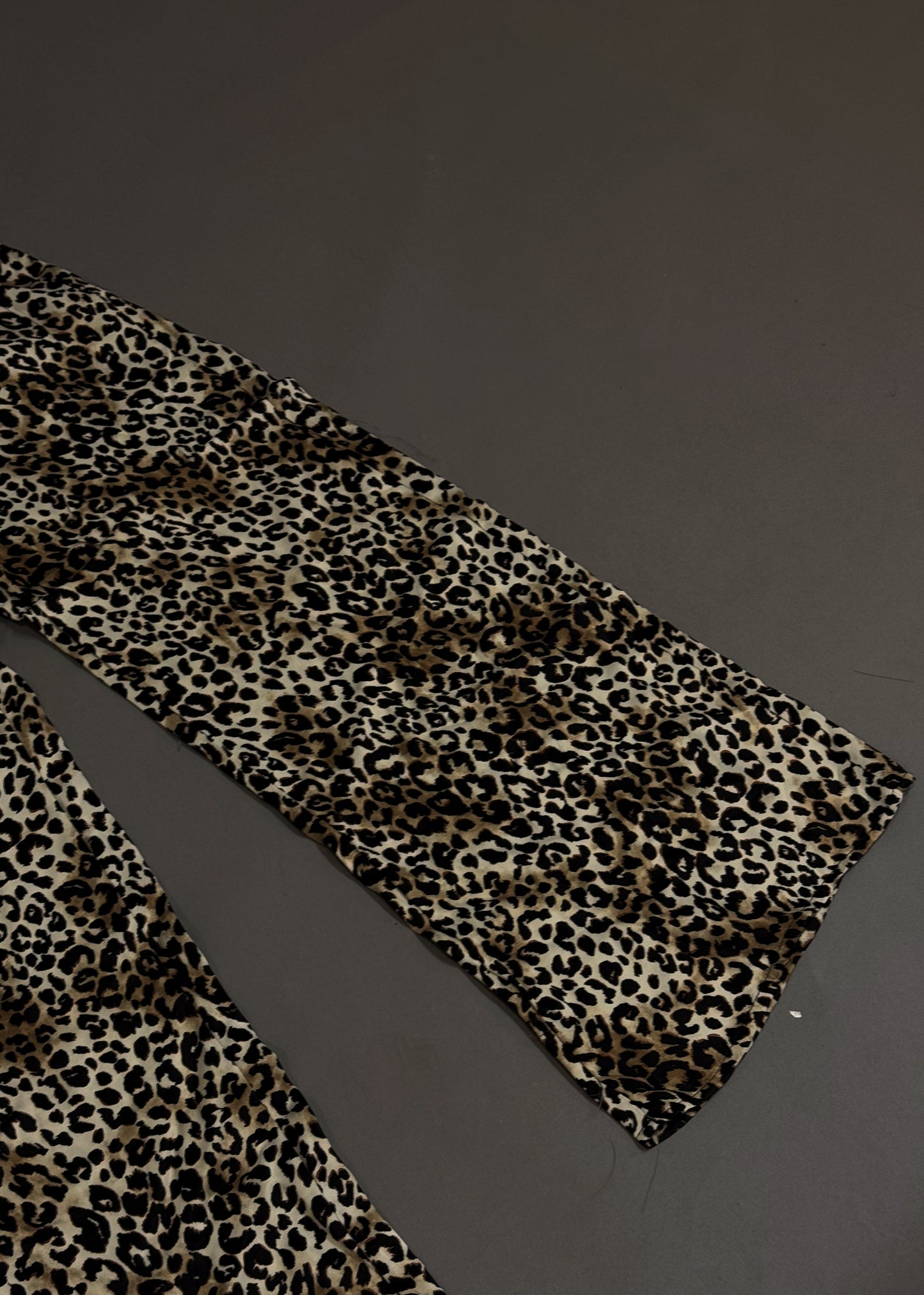 BERSHKA LEOPARD TROUSERS
