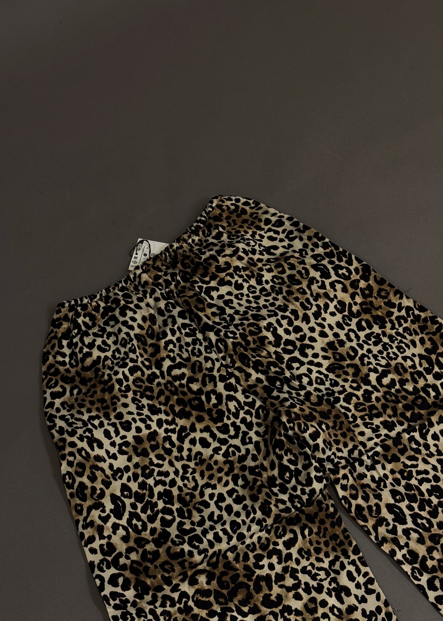BERSHKA LEOPARD TROUSERS