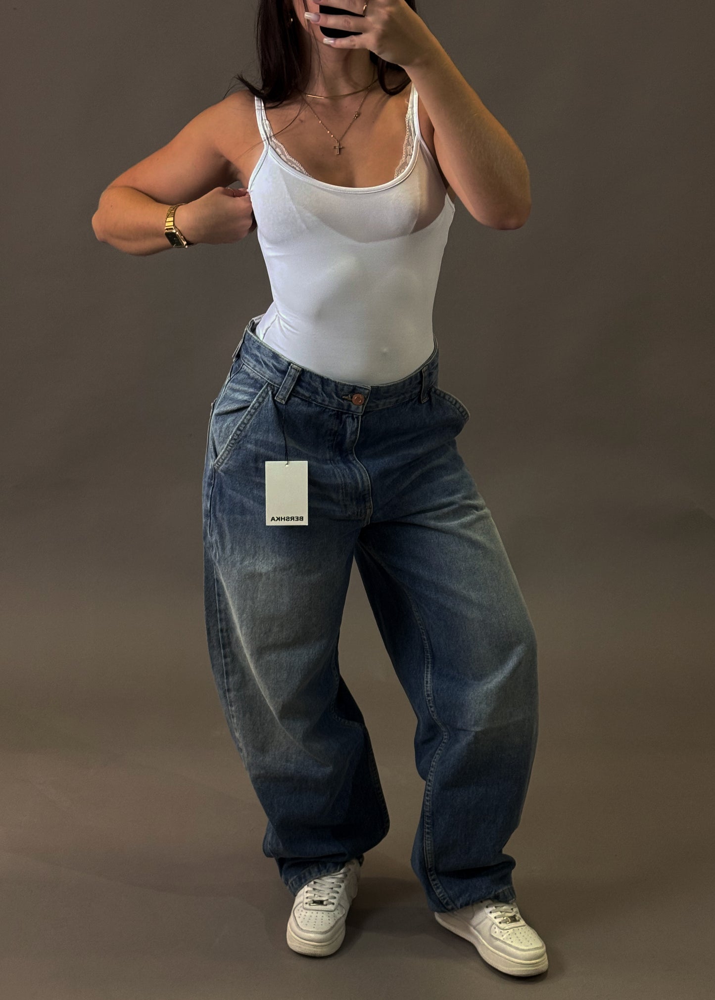 BERSHKA SKATER JEANS