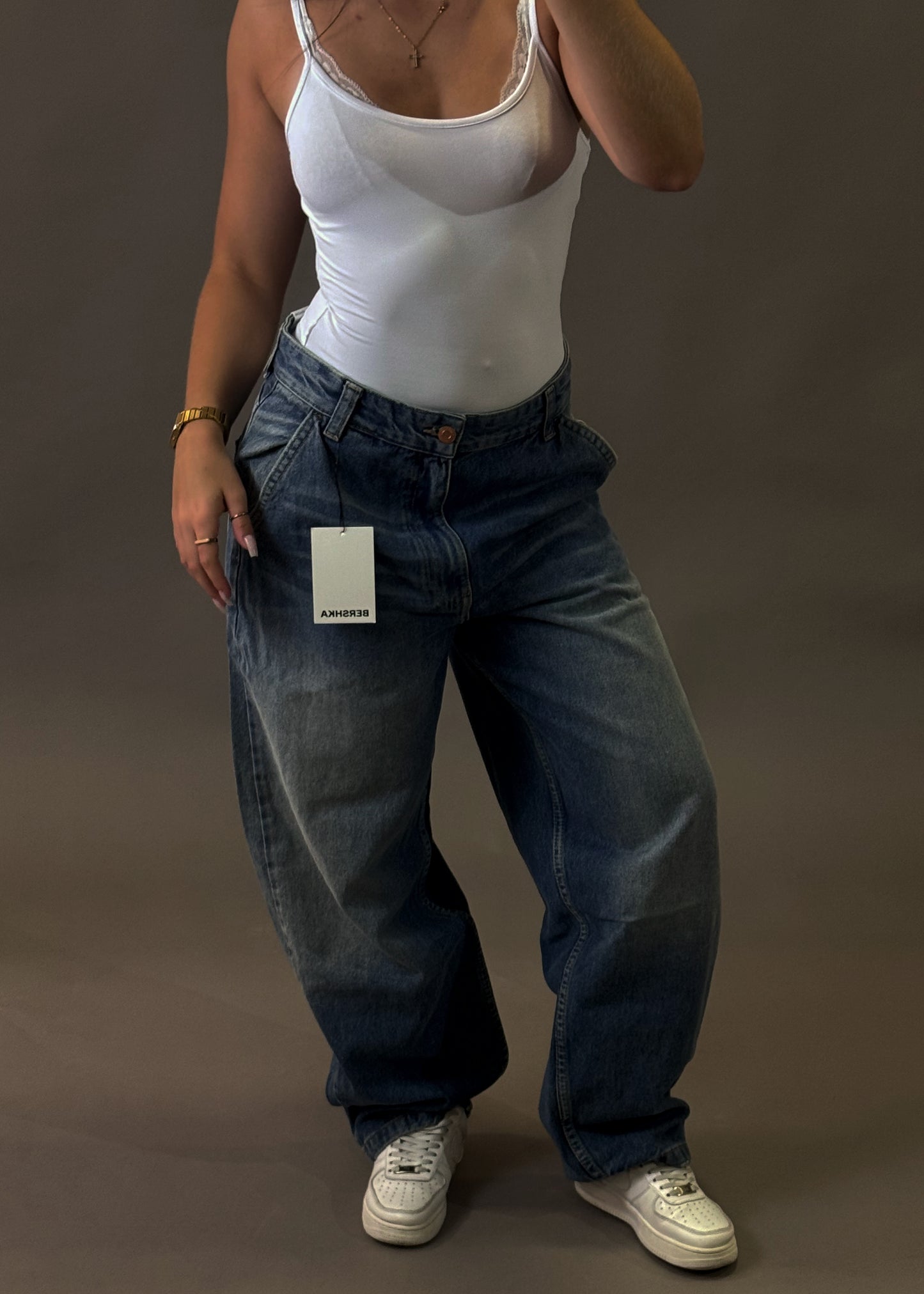 BERSHKA SKATER JEANS