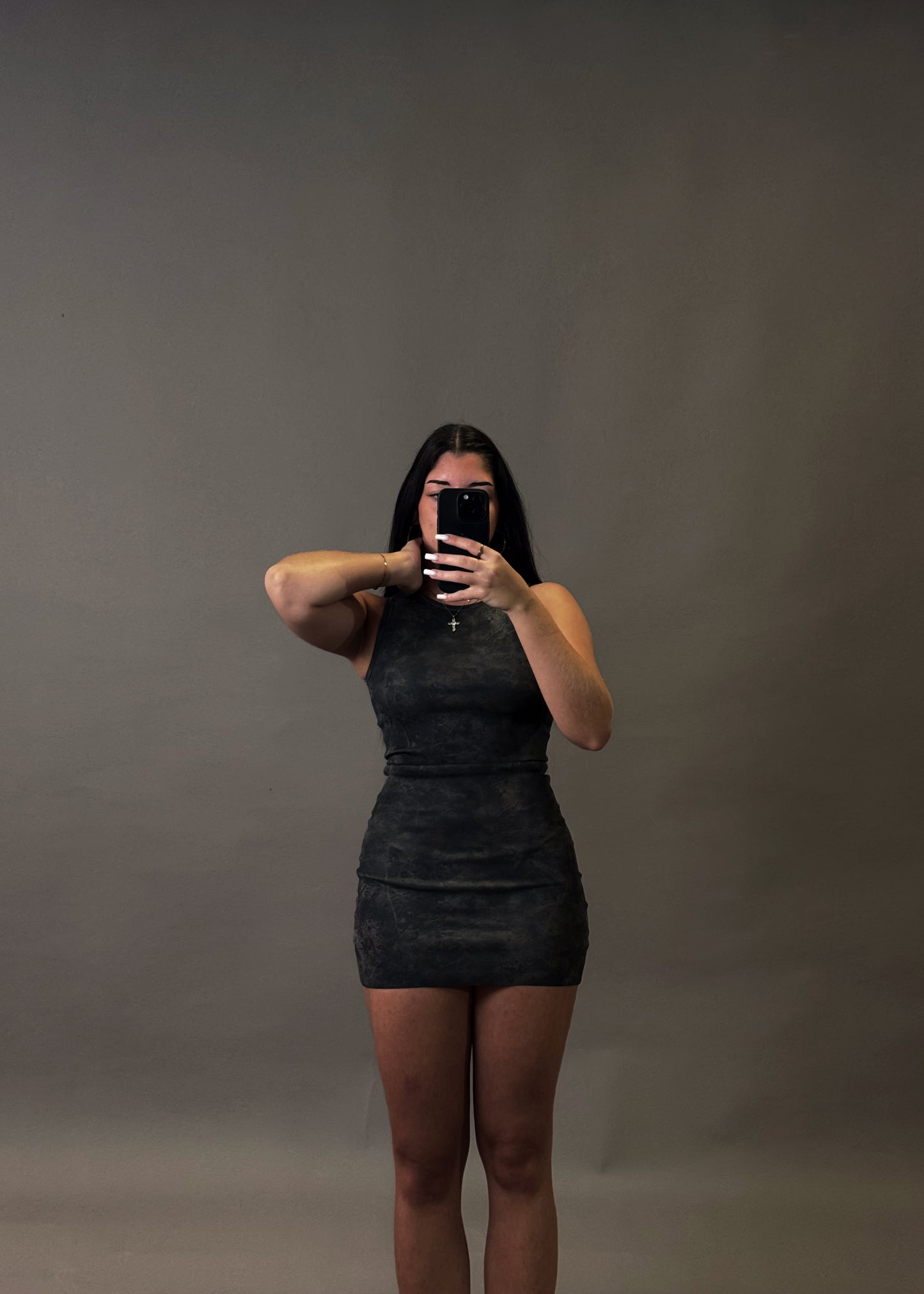 ZARA DARK GREY DRESS
