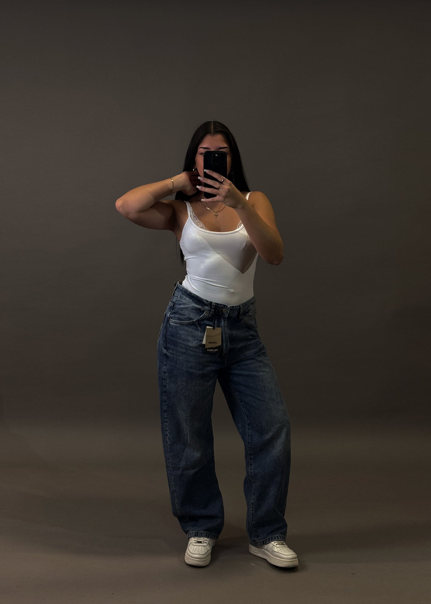 PULL&BEAR LOOSE FIT JEANS