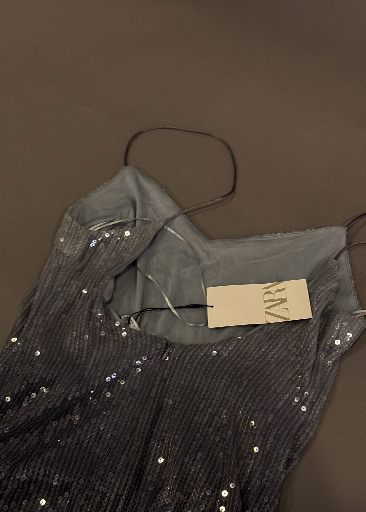 ZARA SEQUINNED DRESS