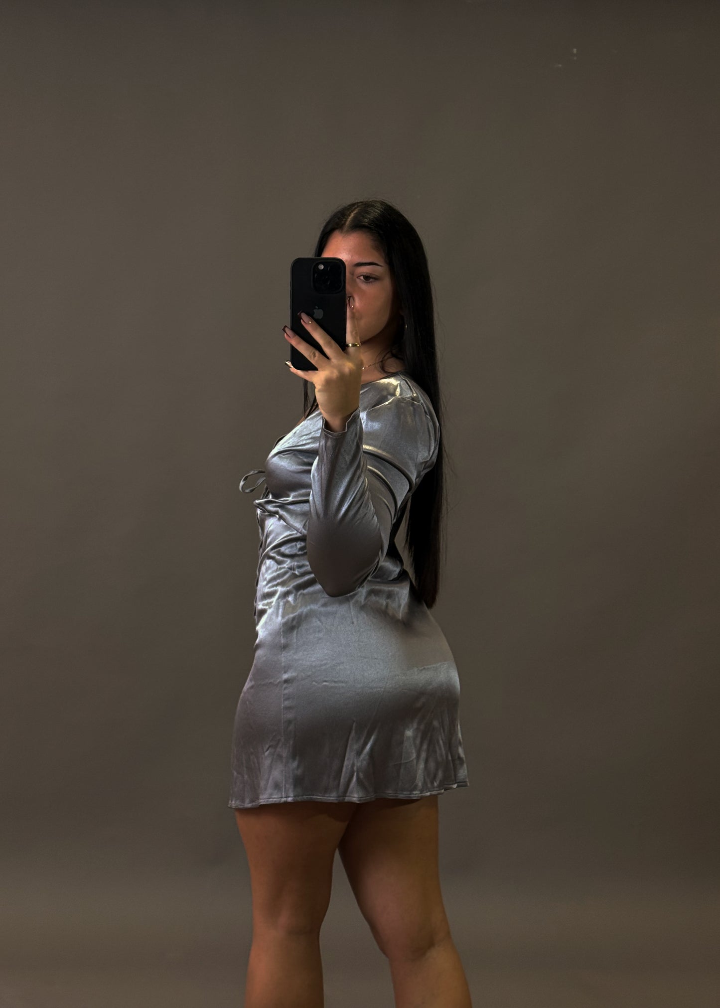 ZARA METALIC DRESS