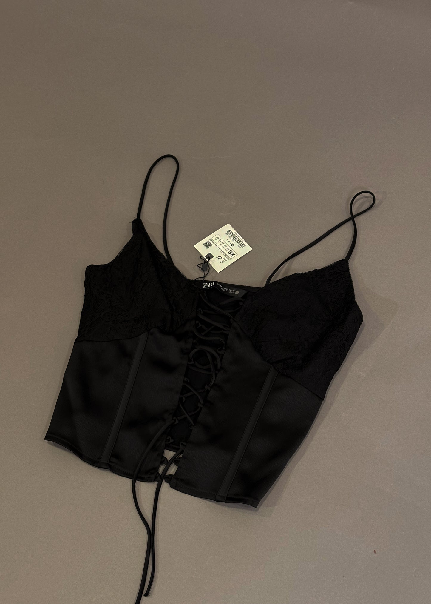 ZARA BLACK CORSET