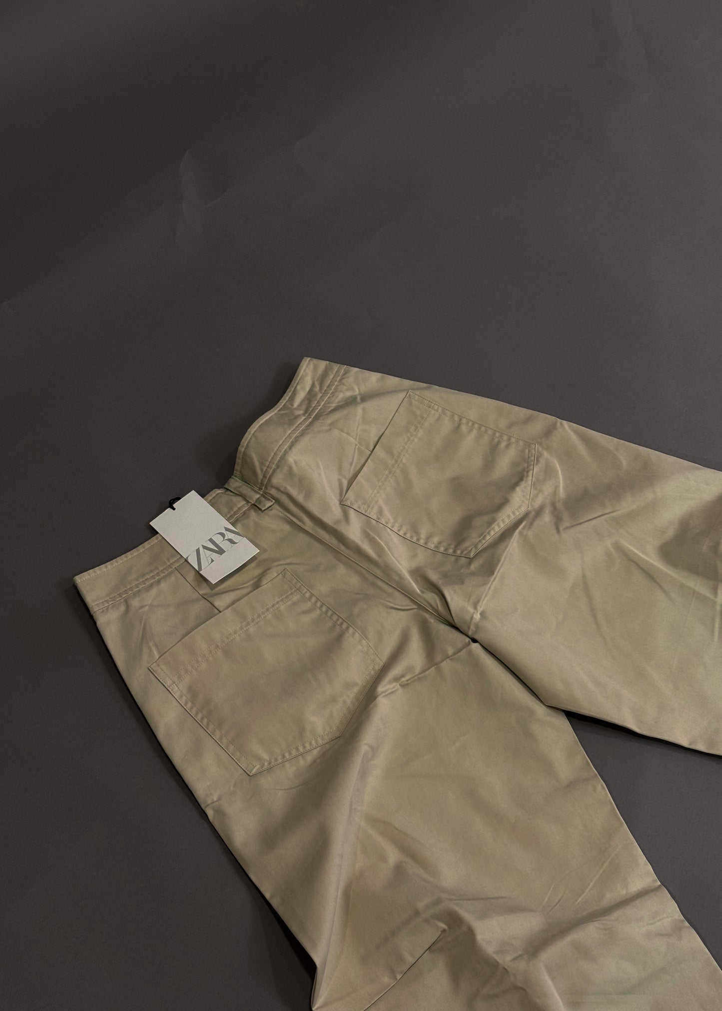 ZARA STRAIGHT LEG TROUSERS