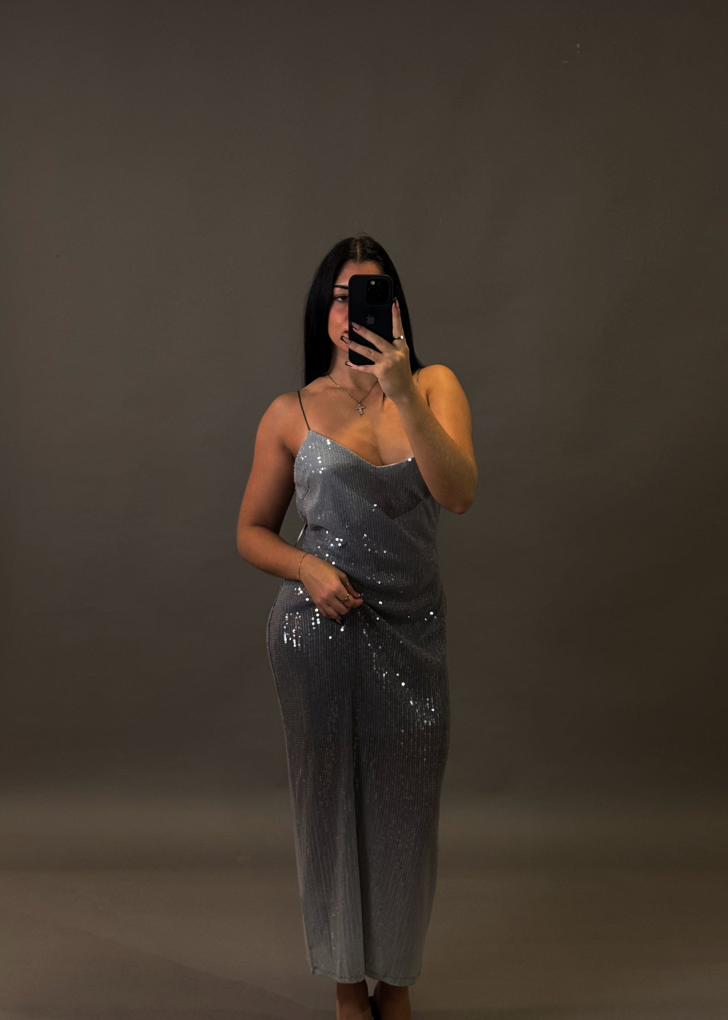 ZARA SEQUINNED DRESS