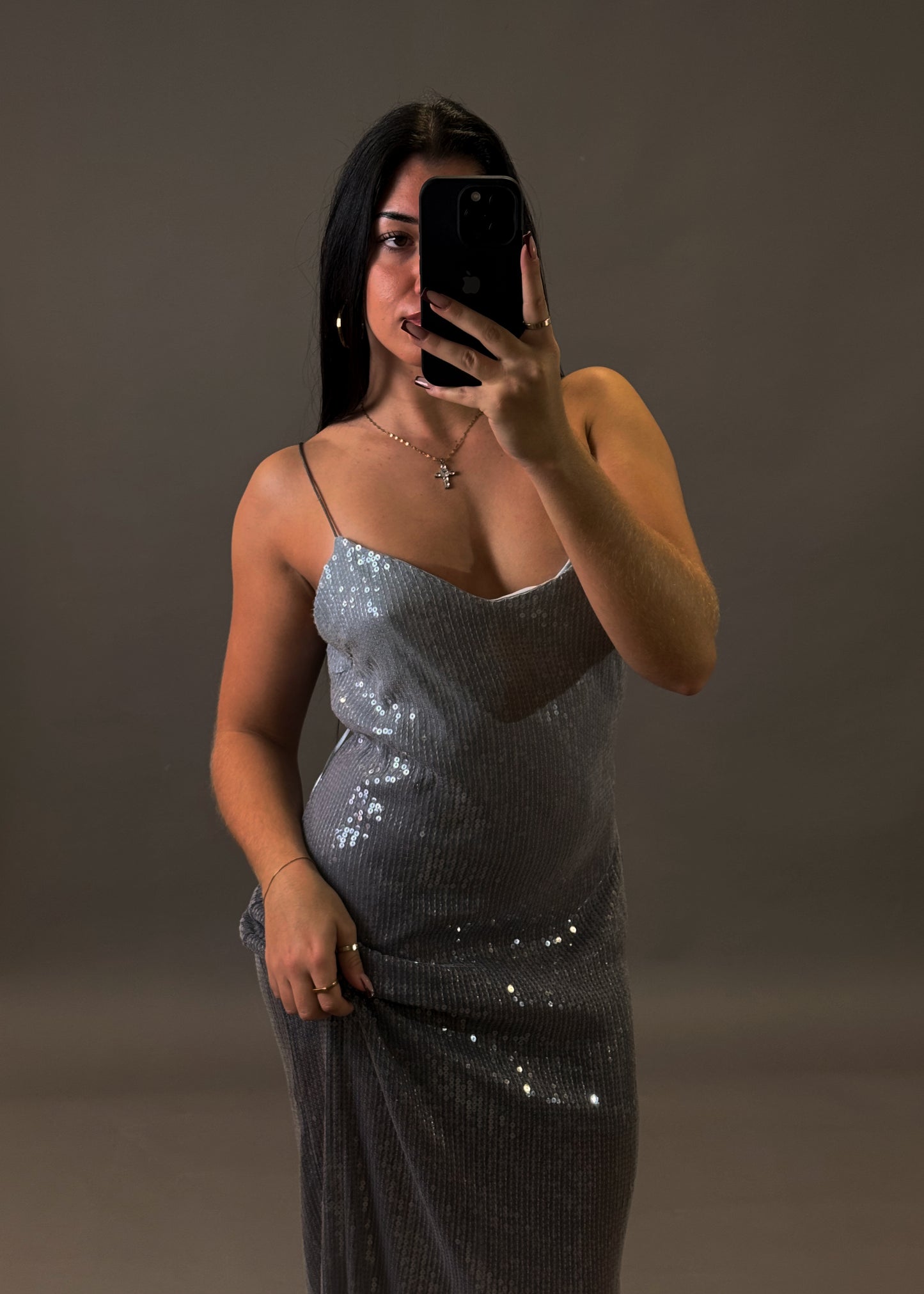 ZARA SEQUINNED DRESS