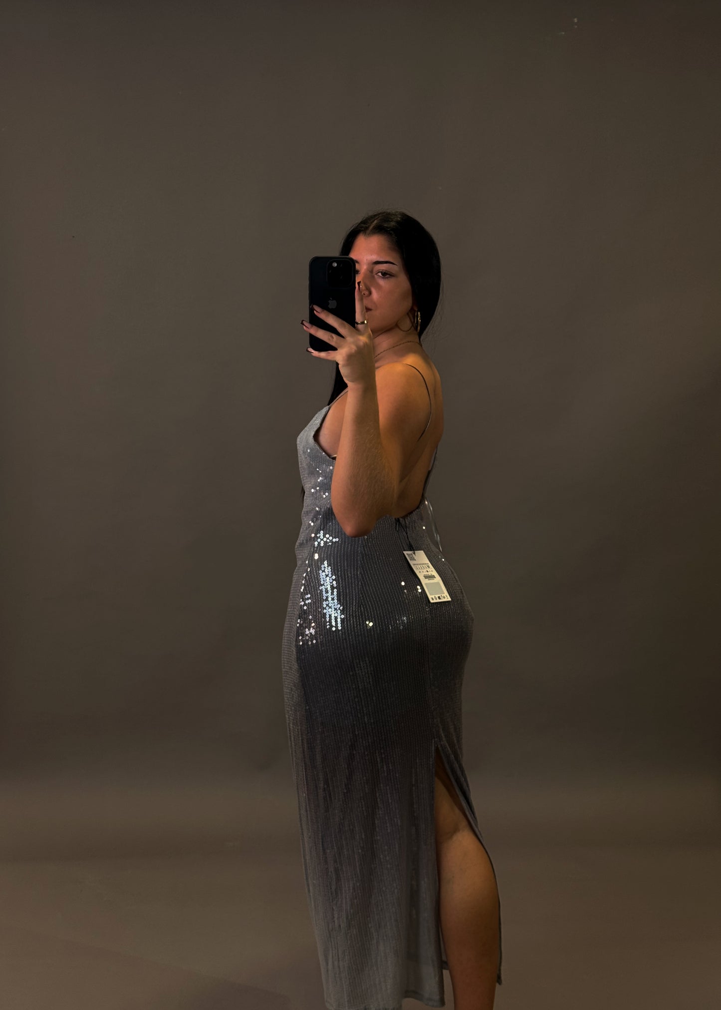ZARA SEQUINNED DRESS