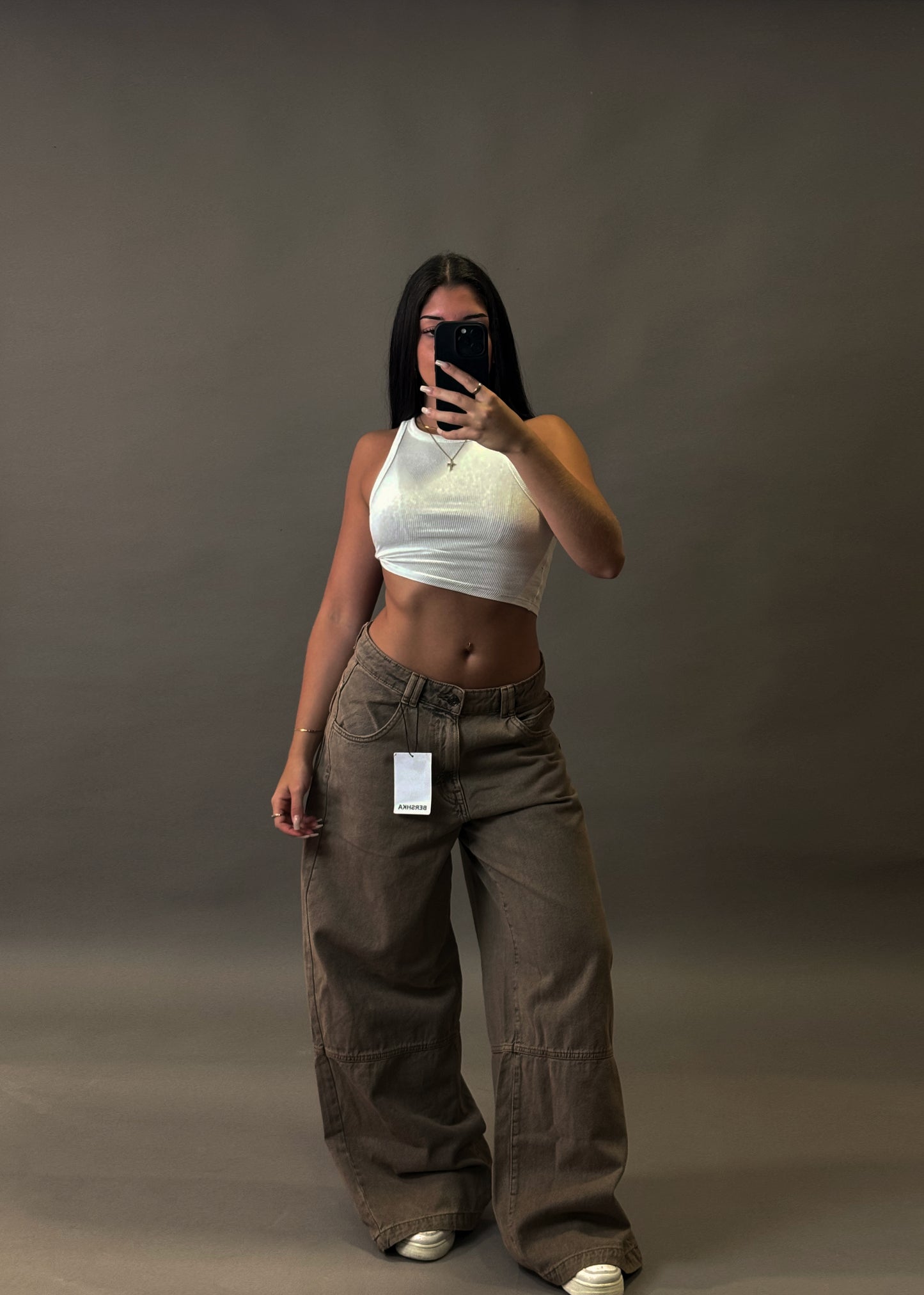 BERSHKA BAGGY RELAX JEANS